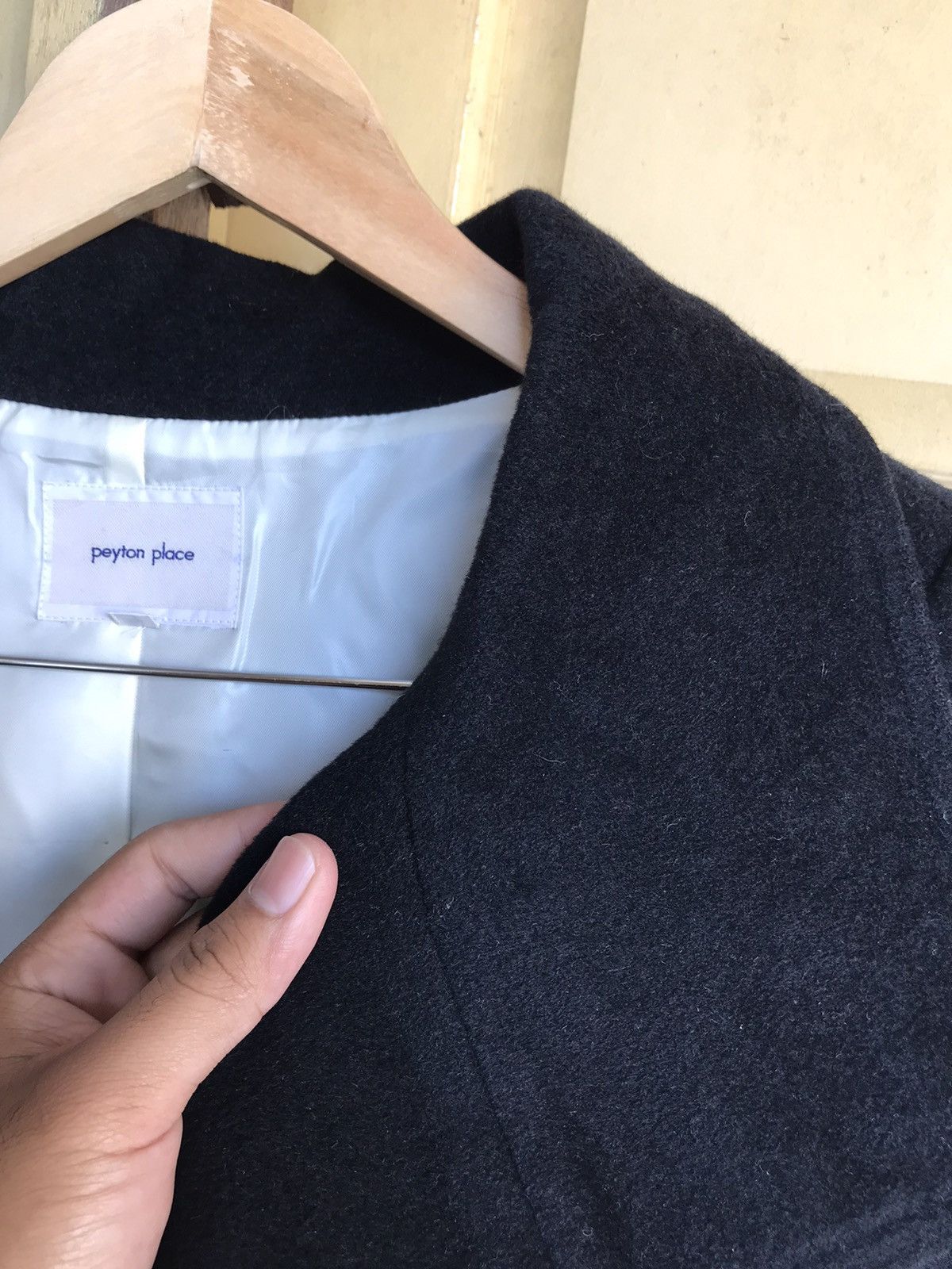 PPFM Yohji Yamamoto Design Peyton Place by PPFM Wool Coat Size US S / EU 44-46 / 1 - 4 Thumbnail