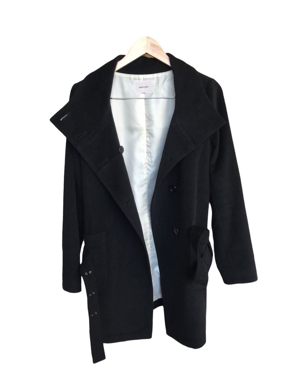 PPFM Yohji Yamamoto Design Peyton Place by PPFM Wool Coat Size US S / EU 44-46 / 1 - 3 Thumbnail