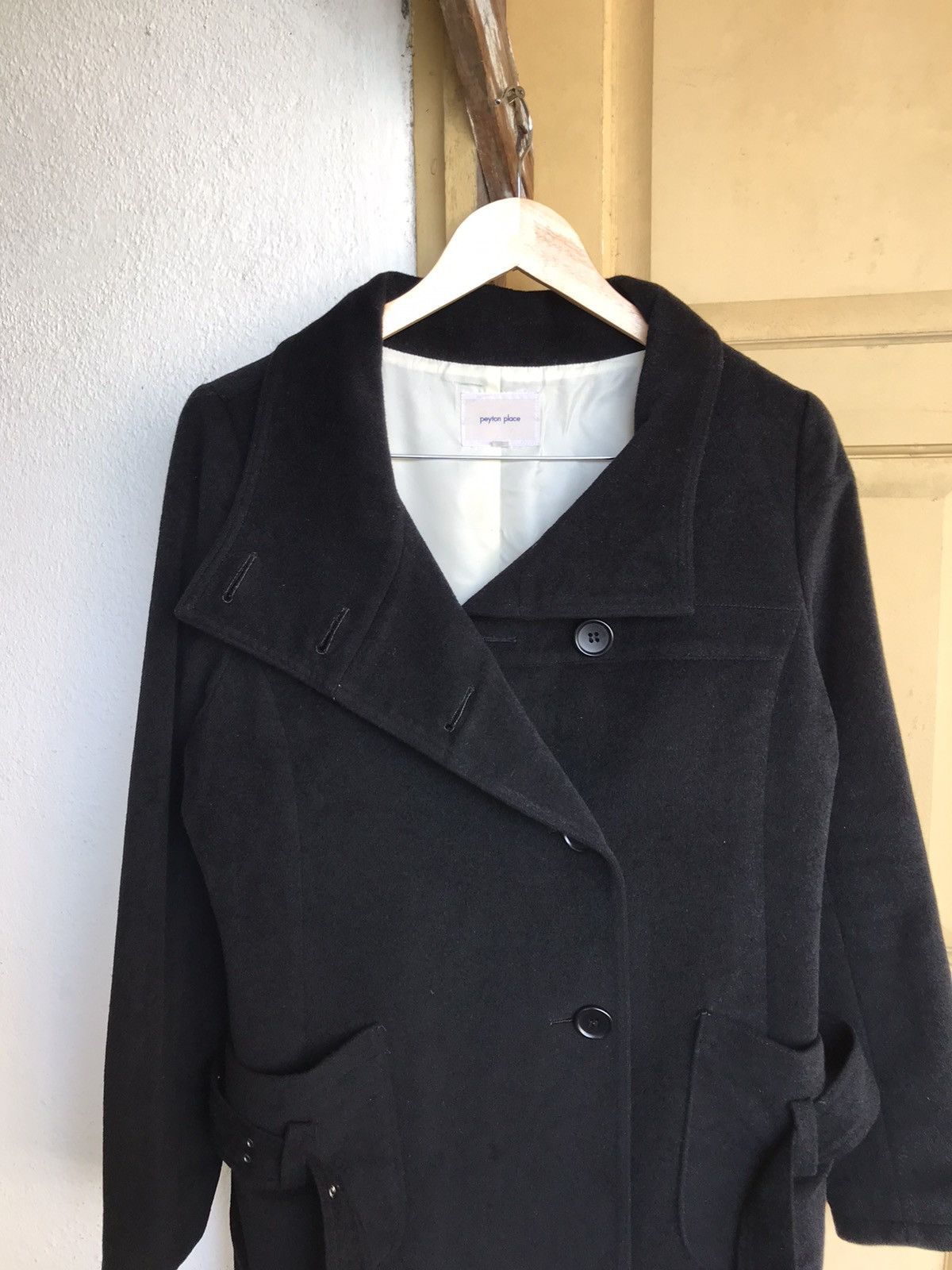 PPFM Yohji Yamamoto Design Peyton Place by PPFM Wool Coat Size US S / EU 44-46 / 1 - 5 Thumbnail