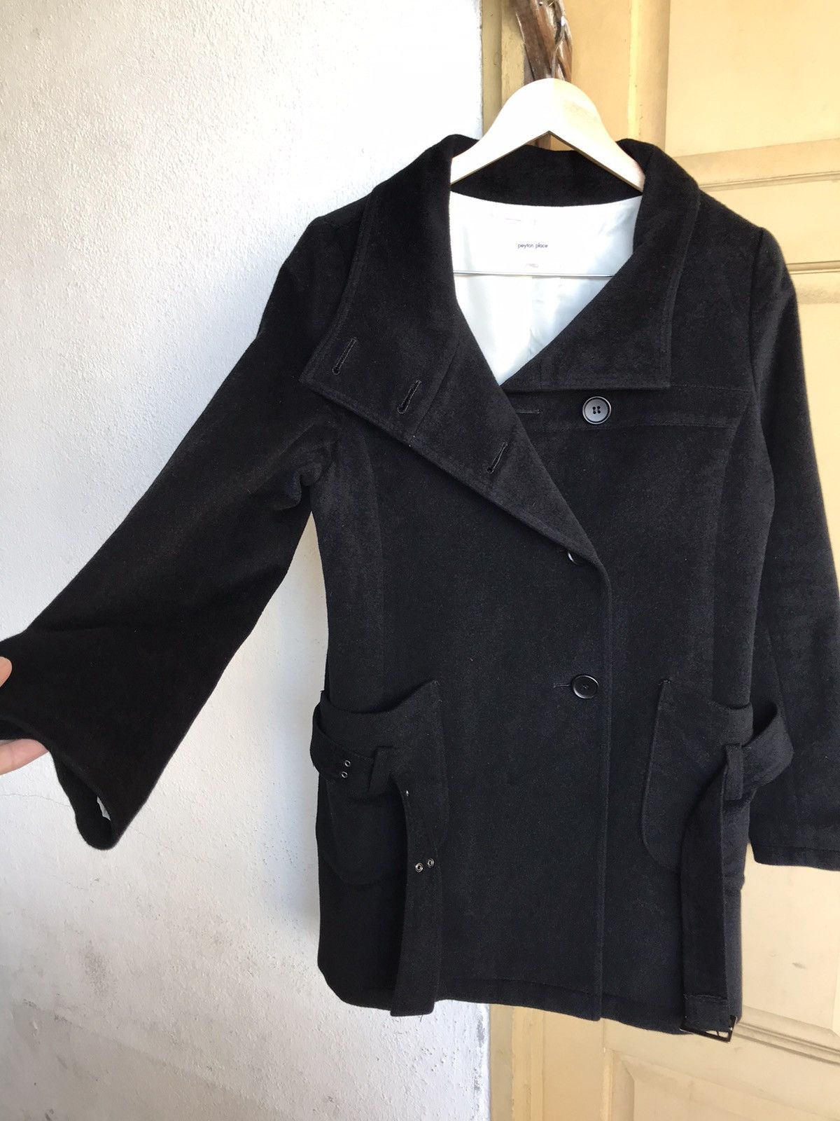 PPFM Yohji Yamamoto Design Peyton Place by PPFM Wool Coat Size US S / EU 44-46 / 1 - 9 Thumbnail