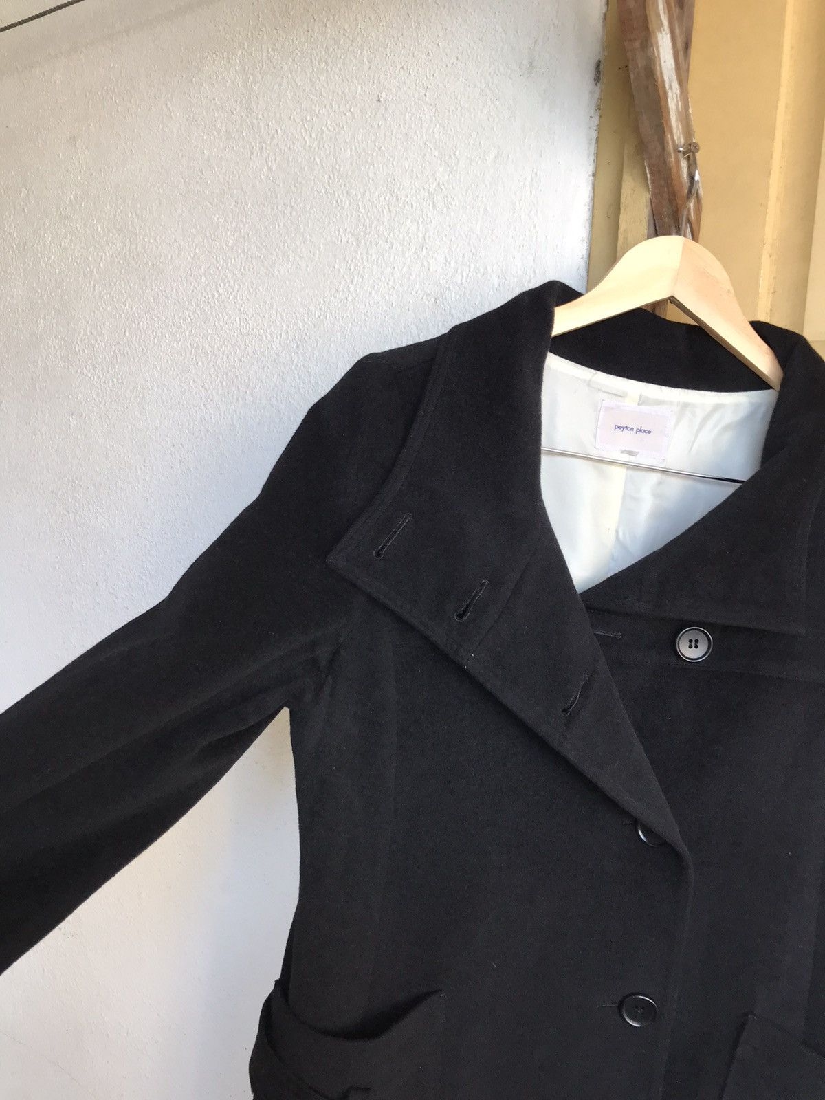 PPFM Yohji Yamamoto Design Peyton Place by PPFM Wool Coat Size US S / EU 44-46 / 1 - 10 Thumbnail