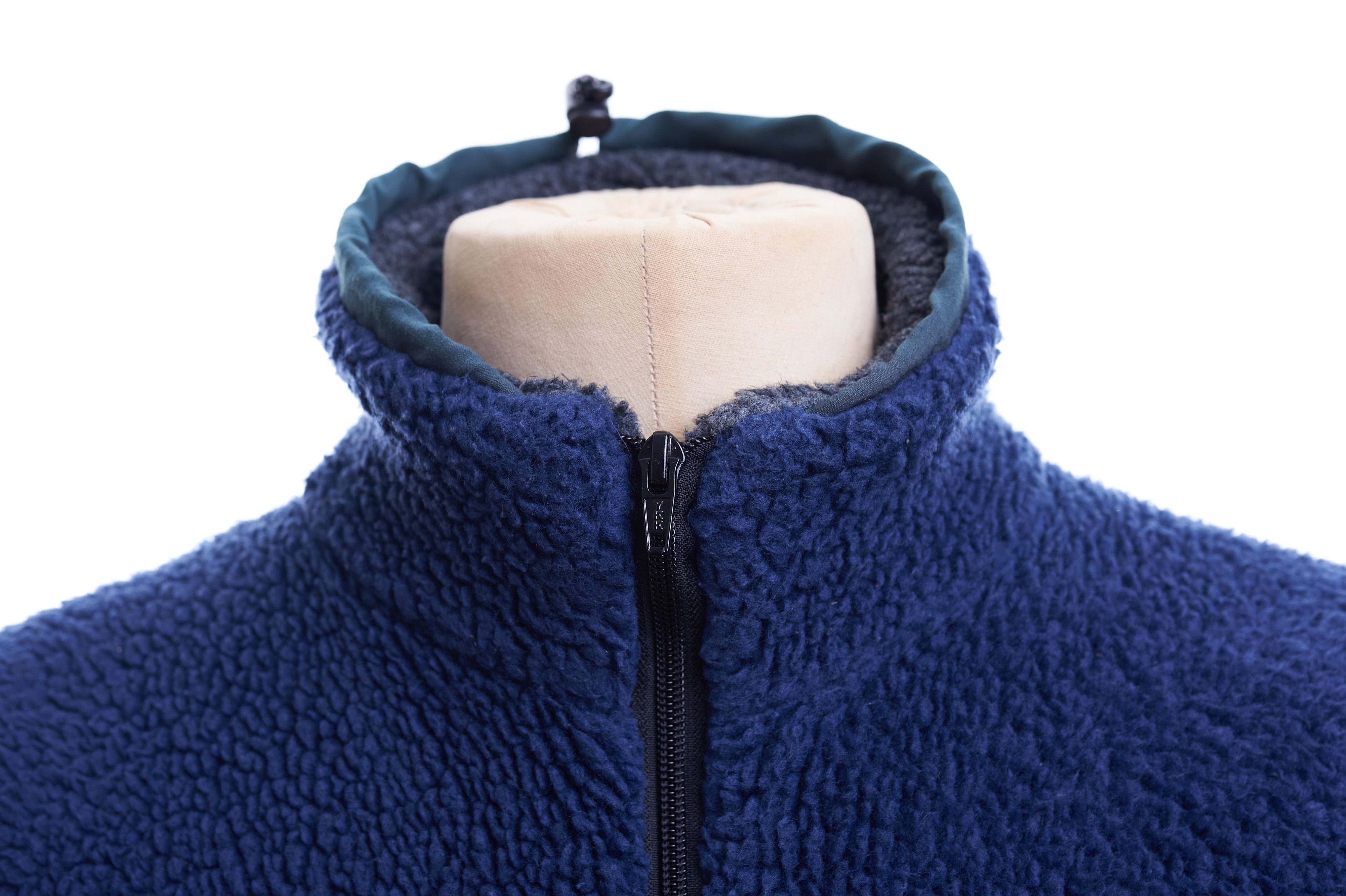 Outdoor Fleece Bomber Jacket Rab Size M Blue Zip