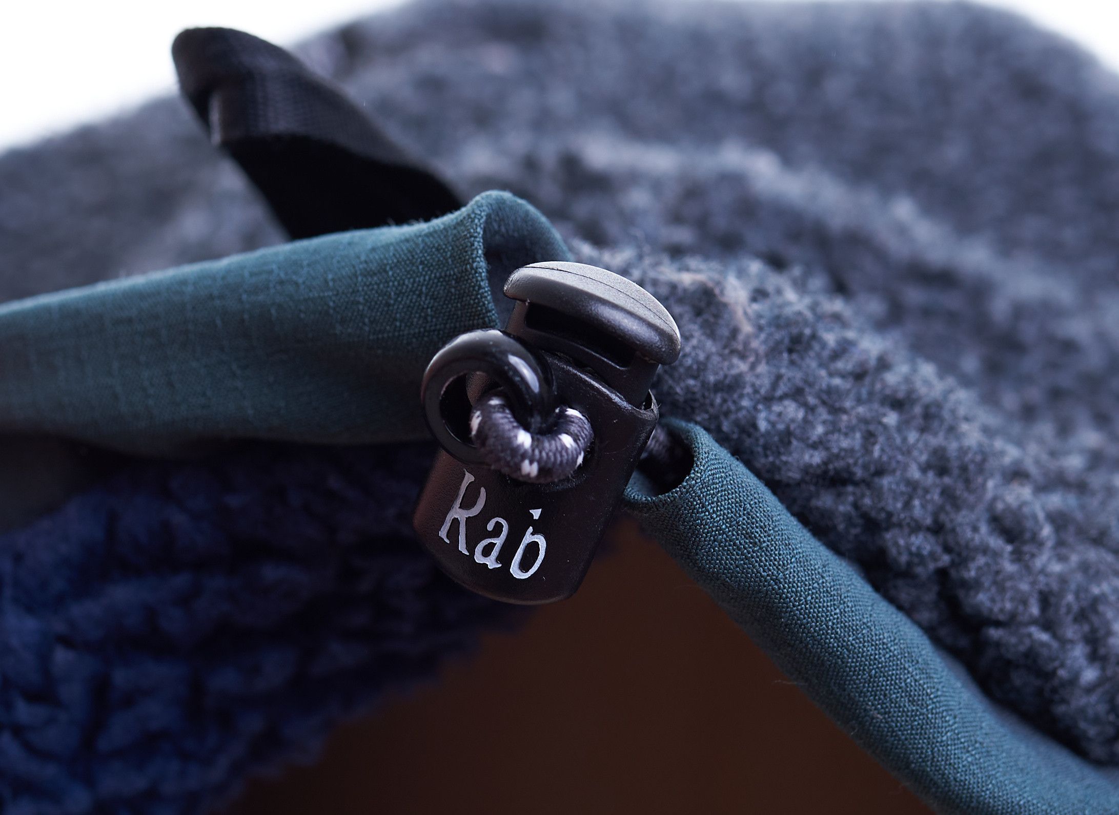 Outdoor Fleece Bomber Jacket Rab Size M Blue Zip