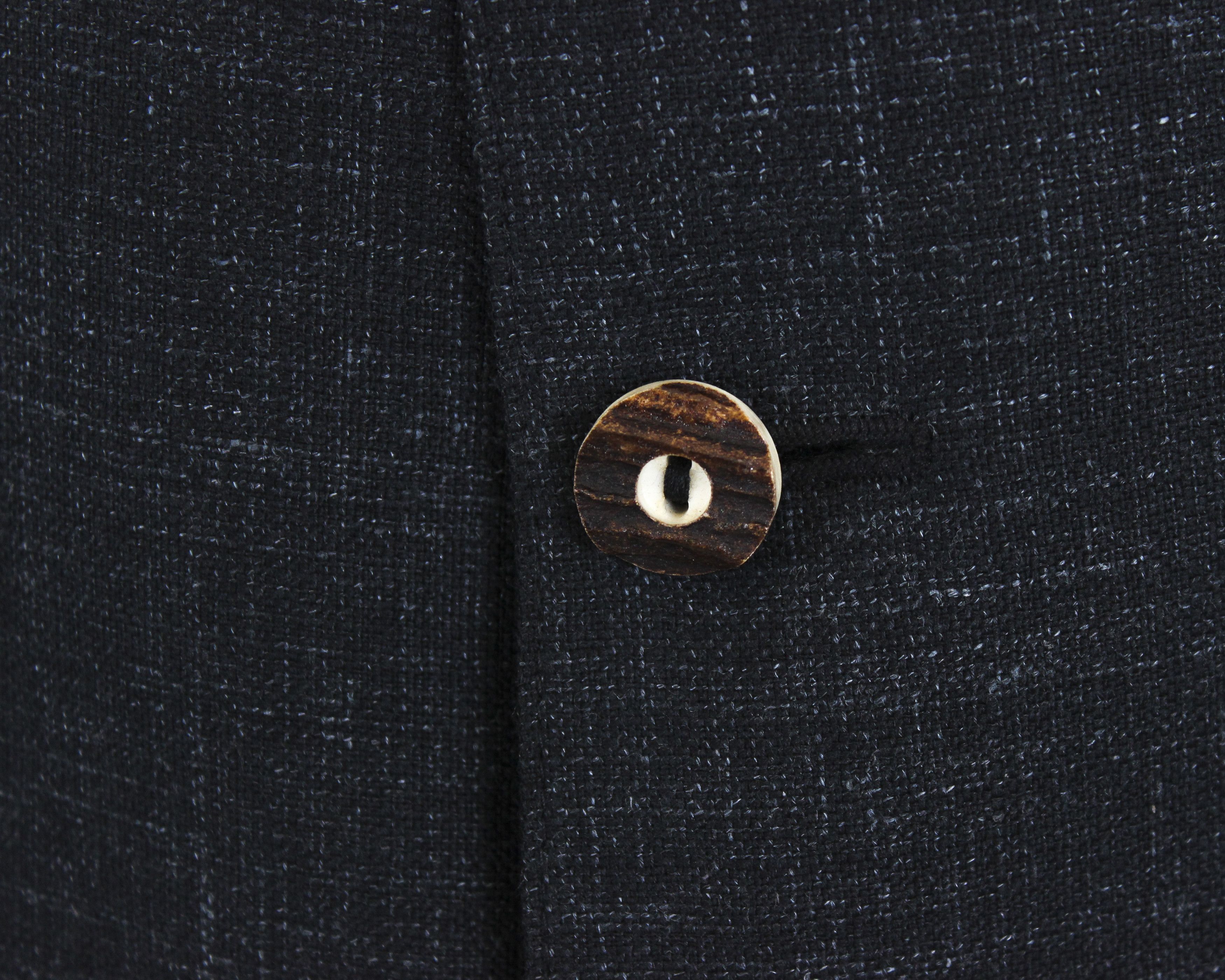 Julius × Vintage JULIUS LANG Linen Blazer Coat US 46 Trachten Jacket Jager Size 46R - 4 Thumbnail
