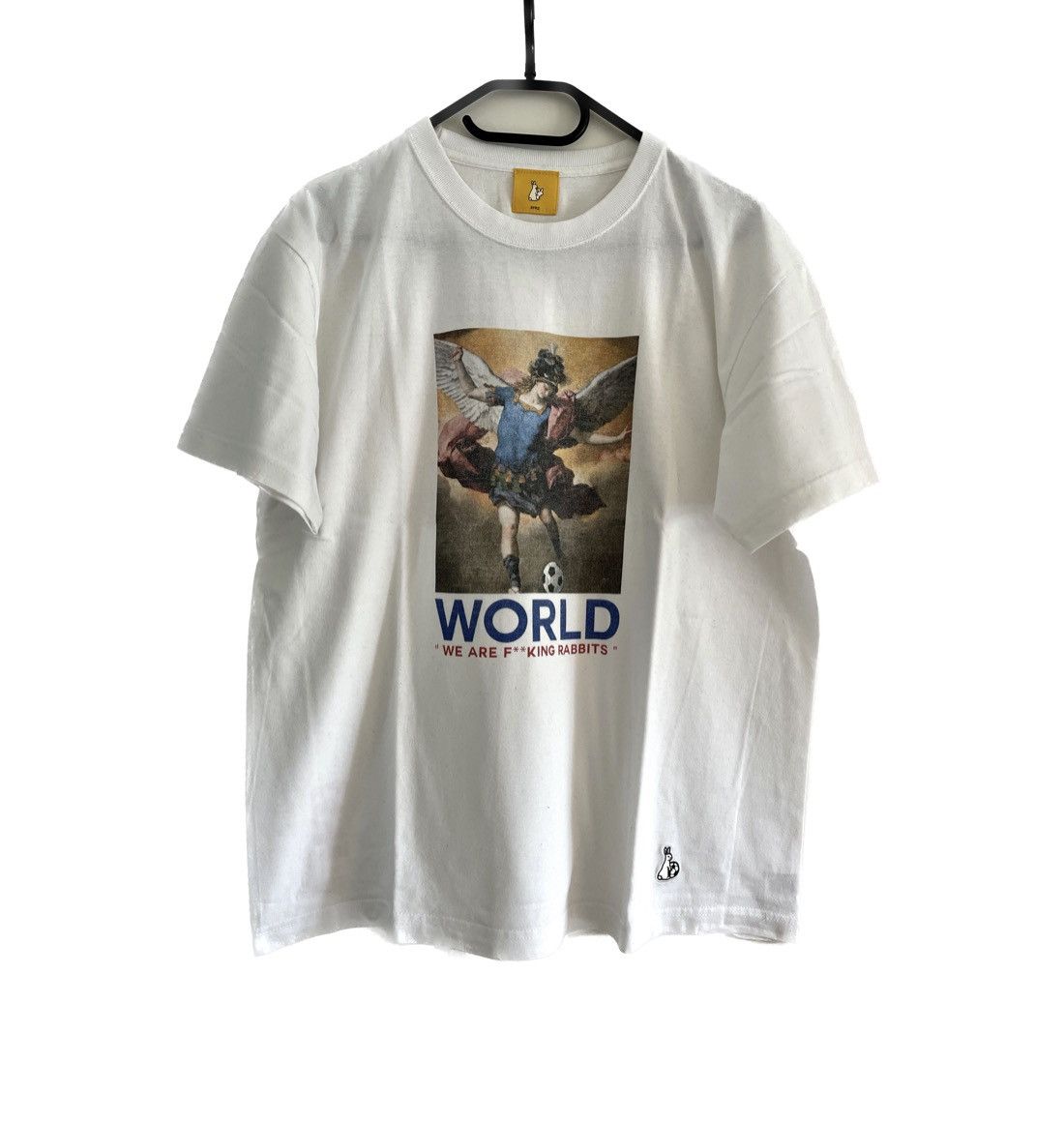 FR2 #FR2 - Rabbits HBX Angel Football/Soccer World Tee Size US M / EU 48-50 / 2 - 1 Thumbnail