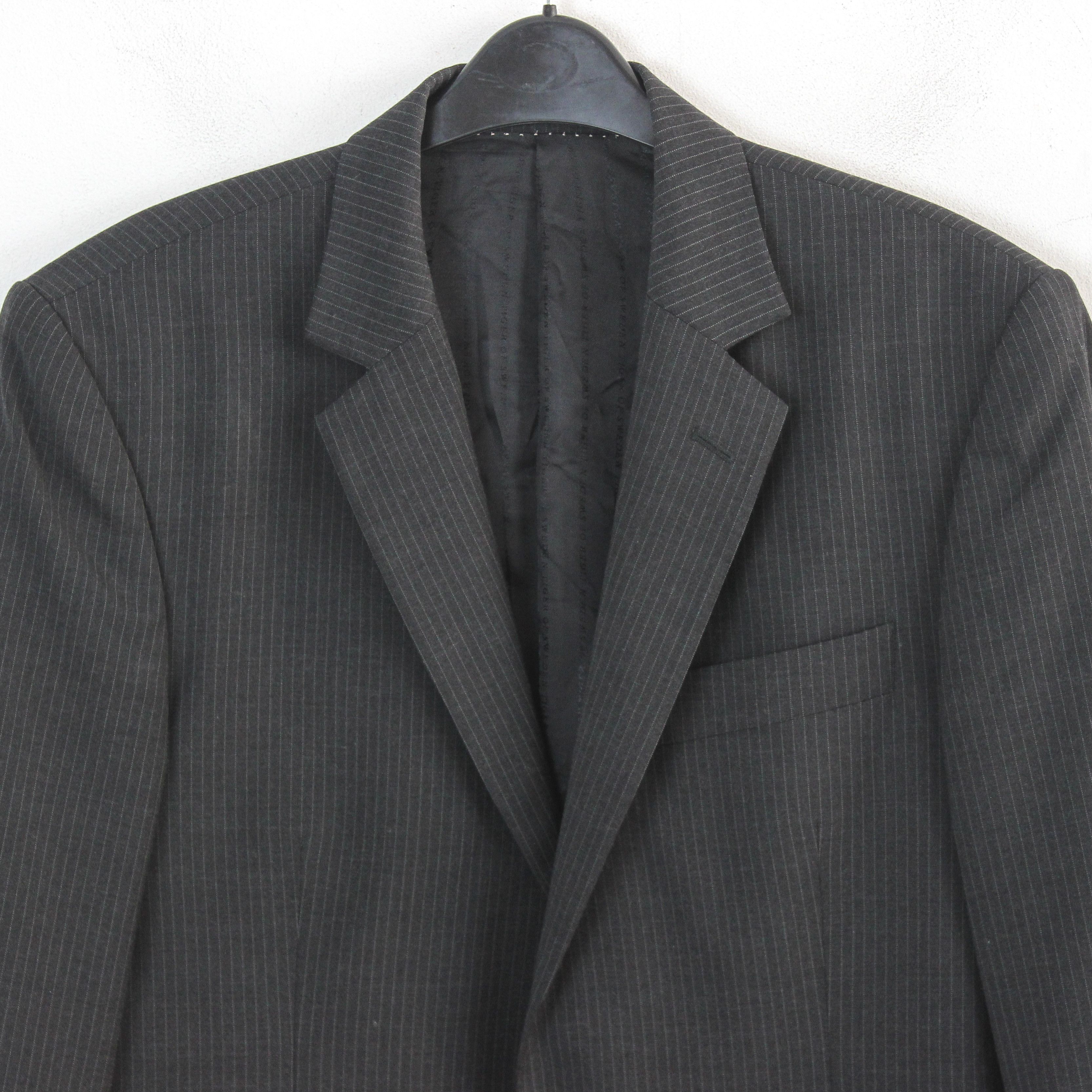 Tiger of Sweden Kalkin Men Blazer Pinstriped Wool Jacket US 40 Suit Coat M Size 40R - 3 Thumbnail