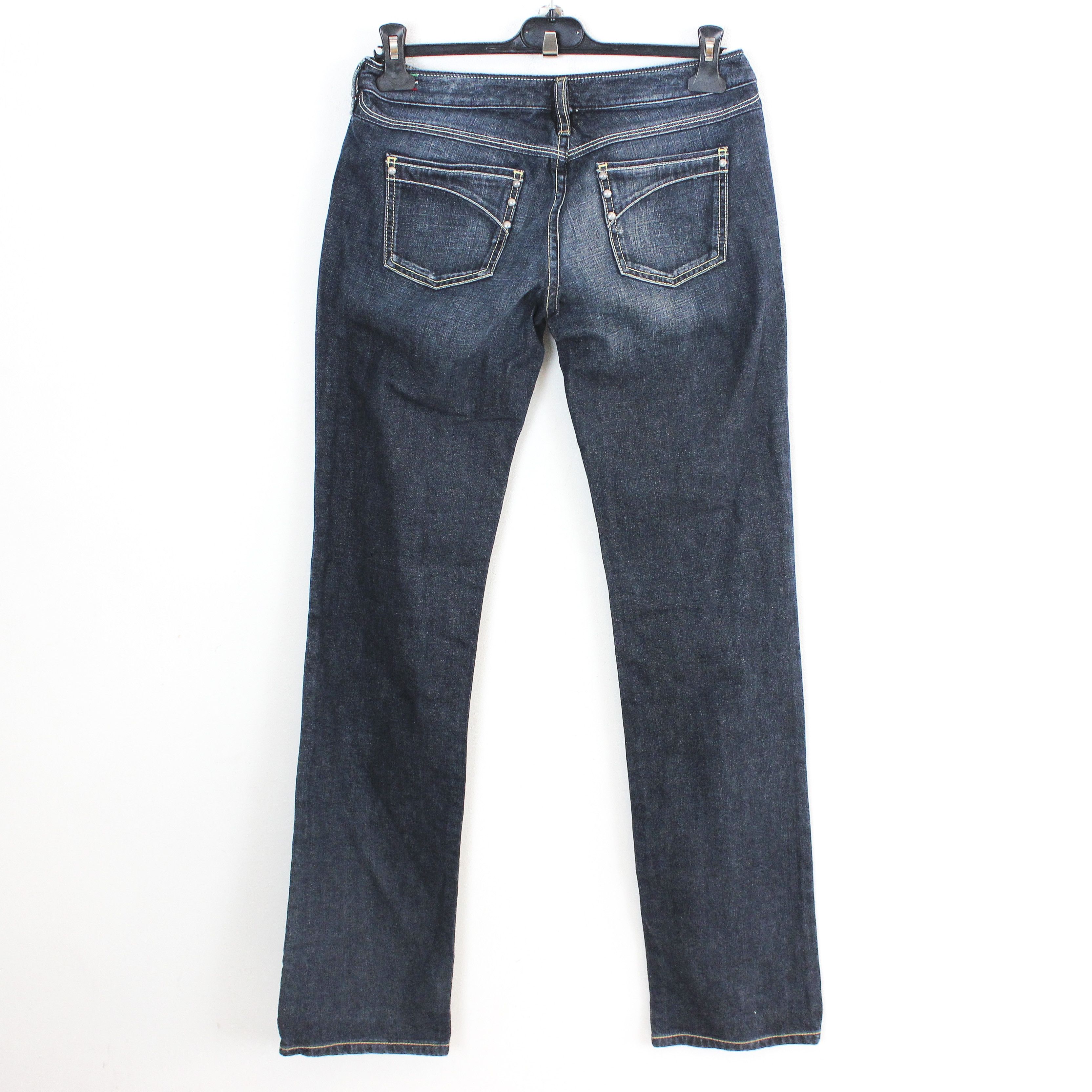 Diesel KYCUT W29 L34 Slim Straight Jeans Pants Trousers Low Rise Size 29" - 4 Thumbnail