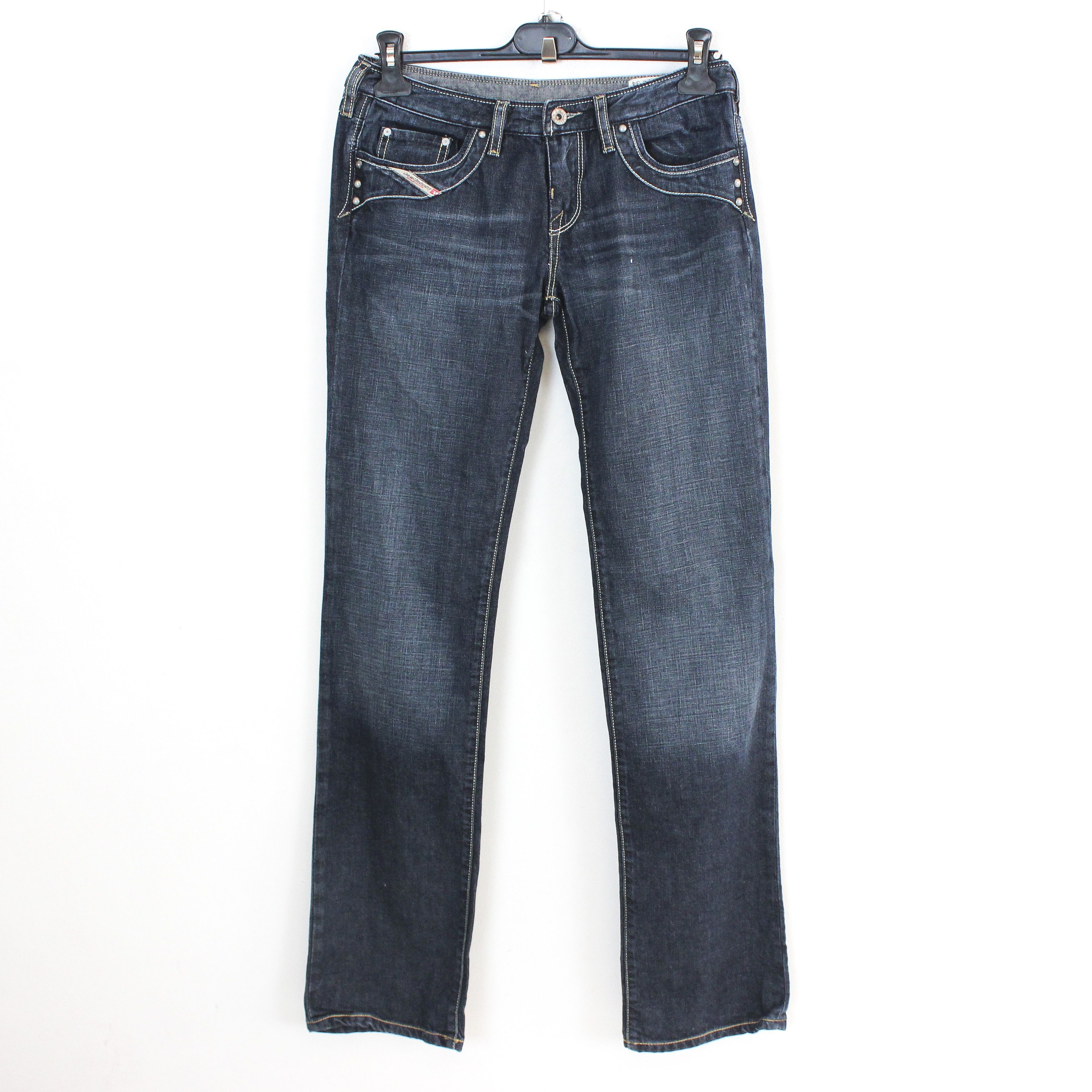 Diesel KYCUT W29 L34 Slim Straight Jeans Pants Trousers Low Rise Size 29" - 1 Thumbnail