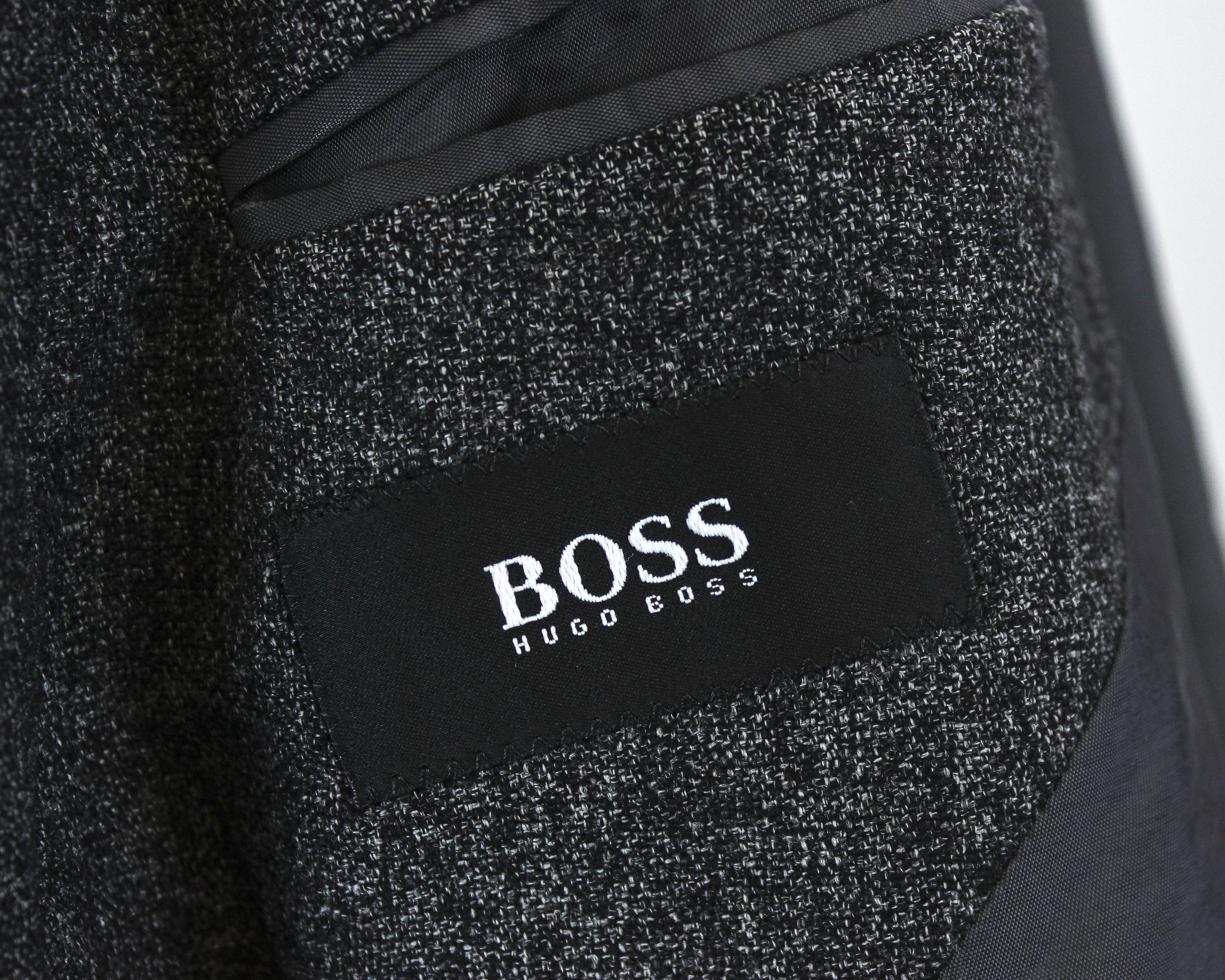 Hugo Boss Mars Blazer UK 46 US Suit Wool Jacket EU 56 Sport Coat 2XL Size 46R - 7 Thumbnail