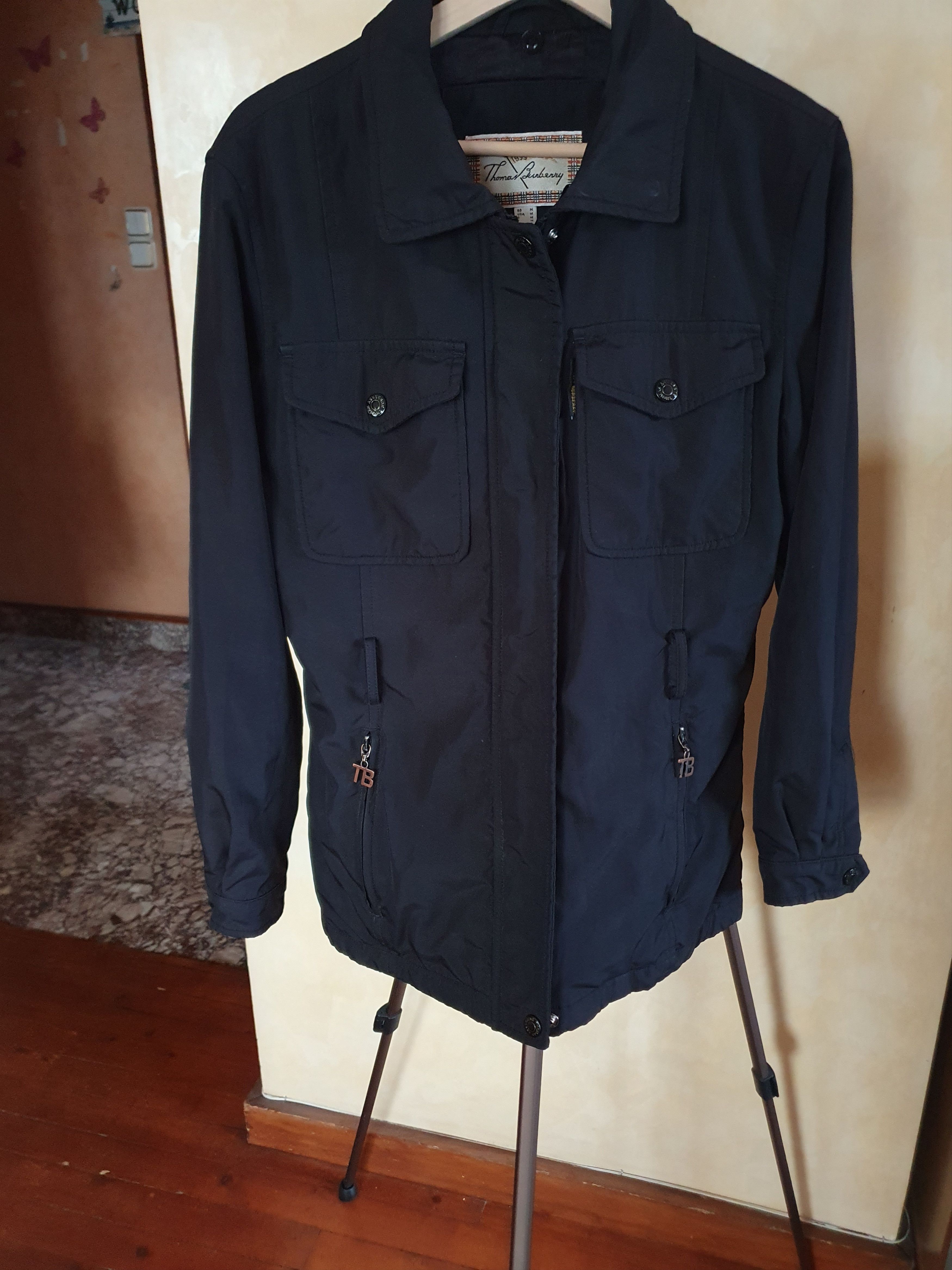 Burberry × Vintage Thomas Burberry Vtg SWAG jacket sz M Size M / US 6-8 / IT 42-44 - 1 Thumbnail