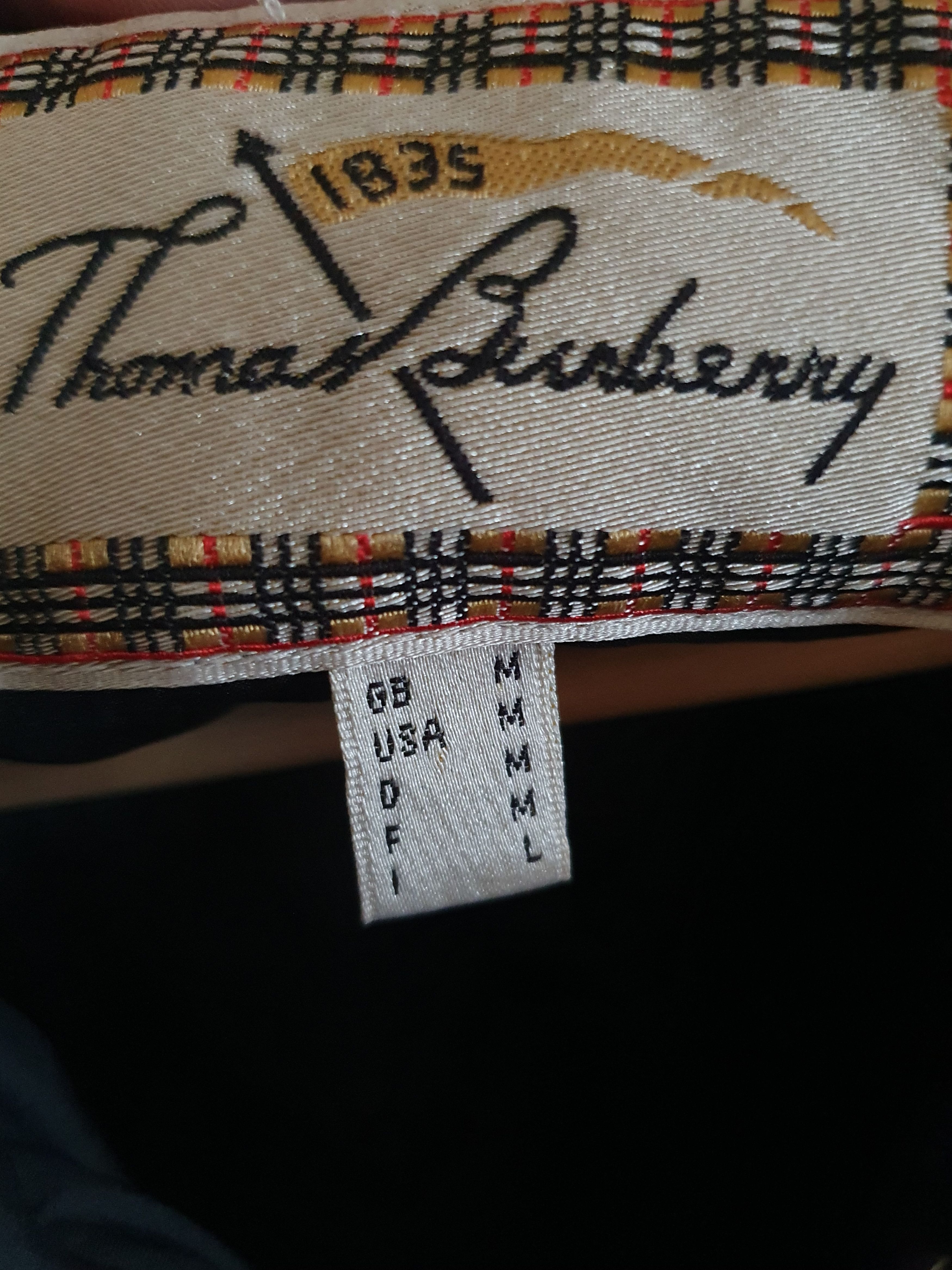 Burberry × Vintage Thomas Burberry Vtg SWAG jacket sz M Size M / US 6-8 / IT 42-44 - 12 Thumbnail