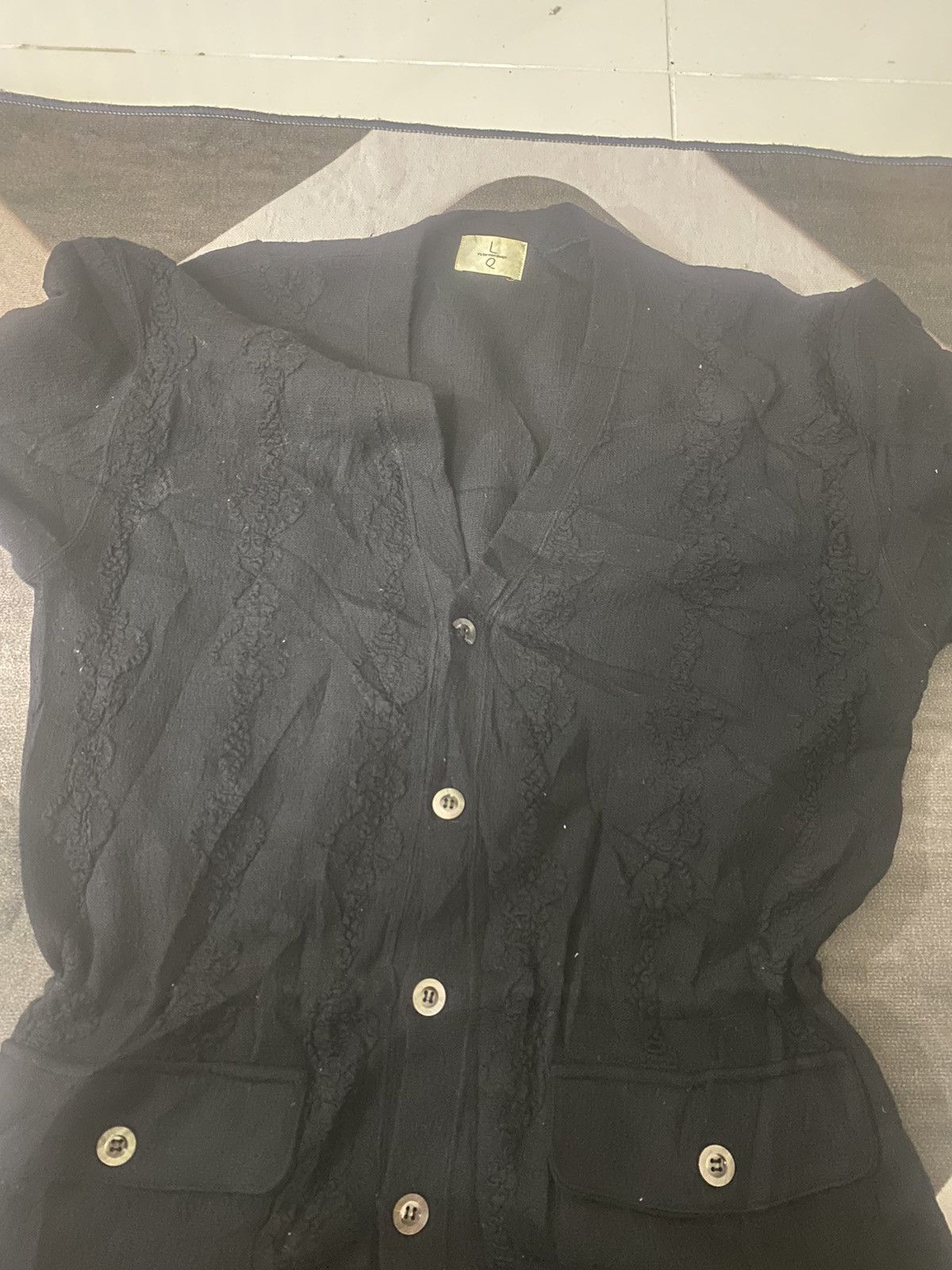 Yohji Yamamoto VINTAGE YOHJI Y’s FOR MEN LQ KNIT CARDIGAN Size US M / EU 48-50 / 2 - 20 Thumbnail