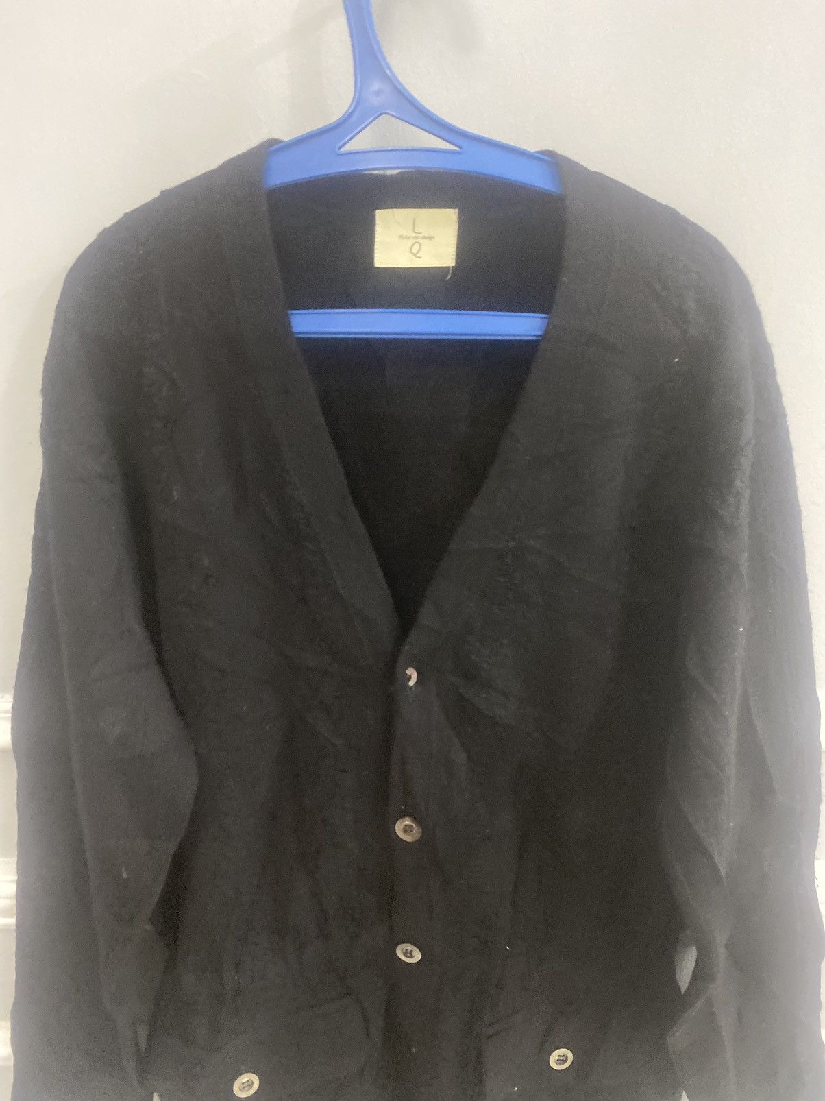 Yohji Yamamoto VINTAGE YOHJI Y’s FOR MEN LQ KNIT CARDIGAN Size US M / EU 48-50 / 2 - 4 Thumbnail