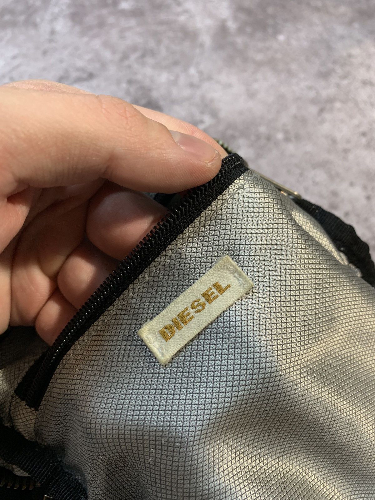 Diesel × Vintage Vintage Diesel Military CrossBody Messenger Bag Size ONE SIZE - 5 Thumbnail