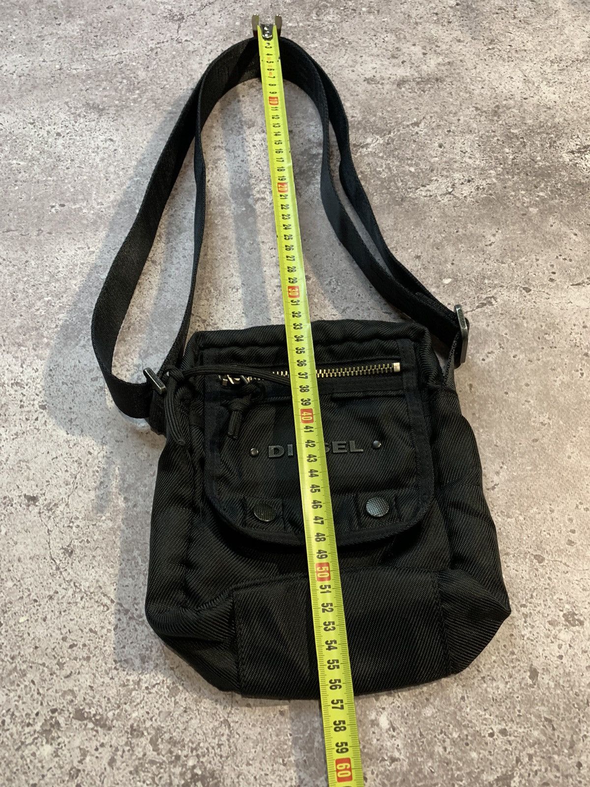 Diesel × Vintage Vintage Diesel Military CrossBody Messenger Bag Size ONE SIZE - 9 Thumbnail