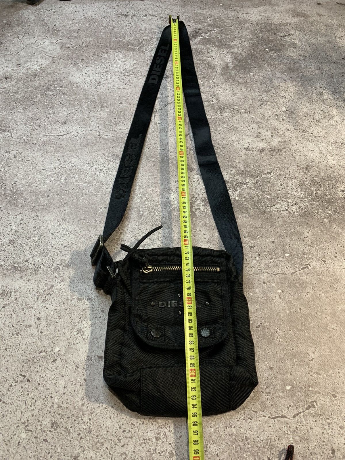 Diesel × Vintage Vintage Diesel Military CrossBody Messenger Bag Size ONE SIZE - 8 Thumbnail