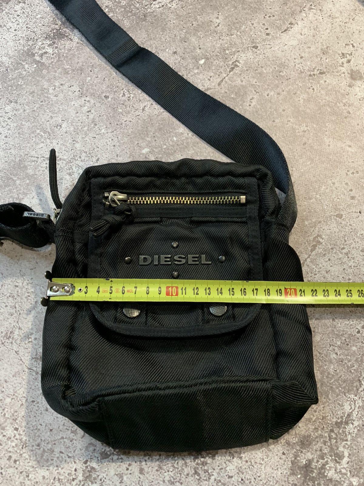 Diesel × Vintage Vintage Diesel Military CrossBody Messenger Bag Size ONE SIZE - 11 Thumbnail