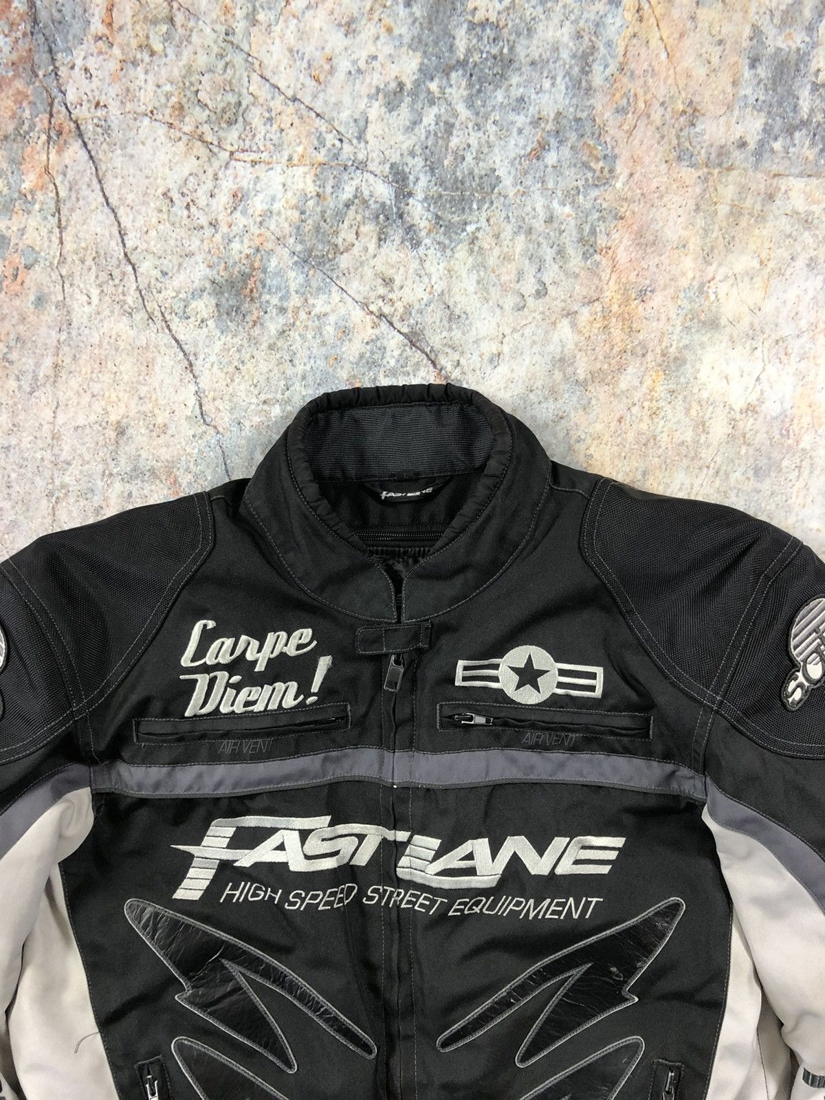 Vintage Racing fast lane moto jacket Size US L / EU 52-54 / 3 - 3 Thumbnail