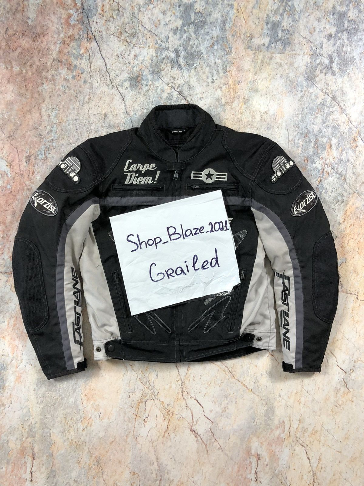 Vintage Racing fast lane moto jacket Size US L / EU 52-54 / 3 - 2 Thumbnail