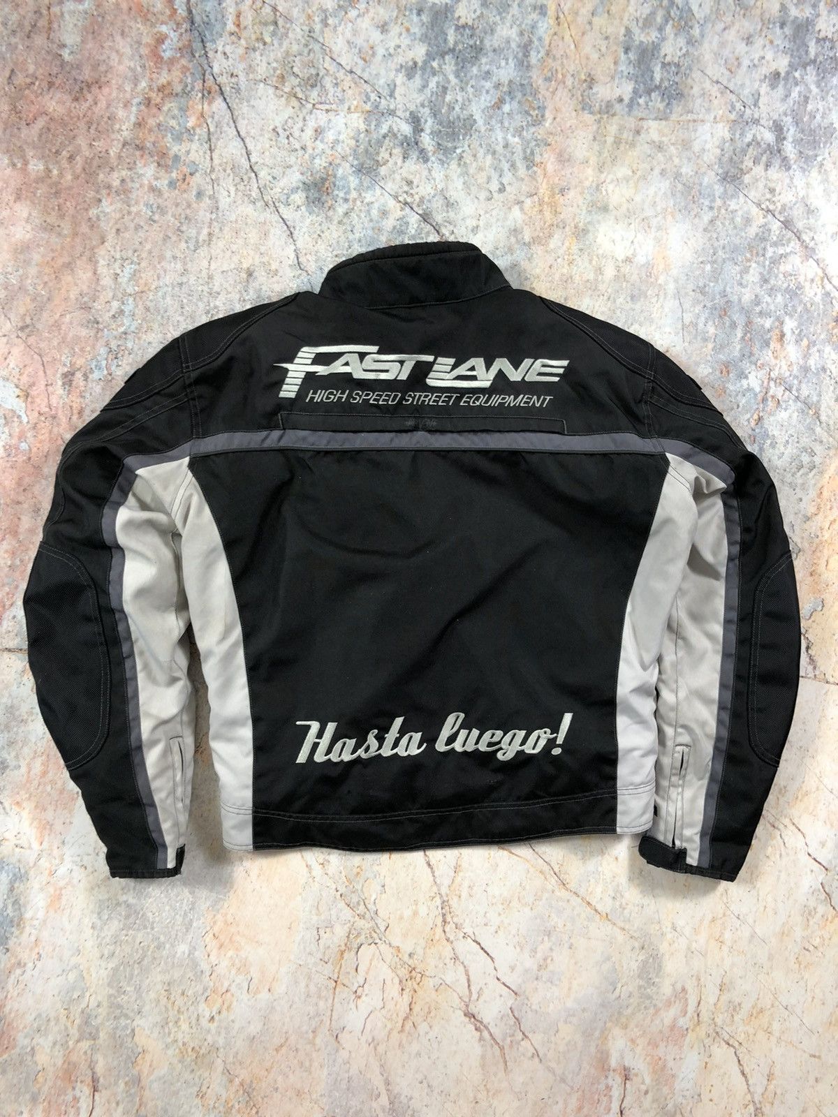 Vintage Racing fast lane moto jacket Size US L / EU 52-54 / 3 - 13 Thumbnail