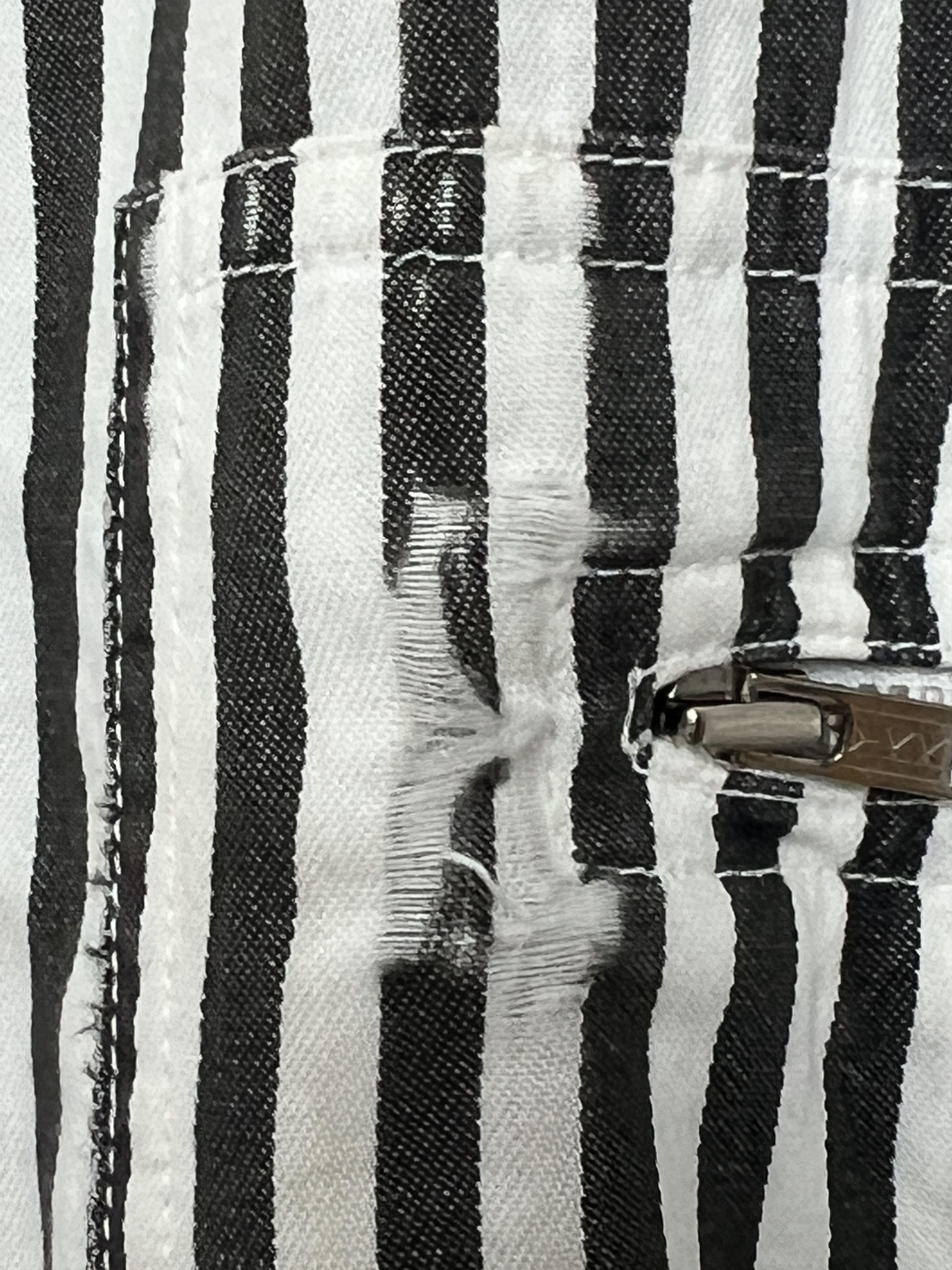 Issey Miyake Rare Sport Stripe Cotton MA-1 Bomber Size US M / EU 48-50 / 2 - 7 Thumbnail