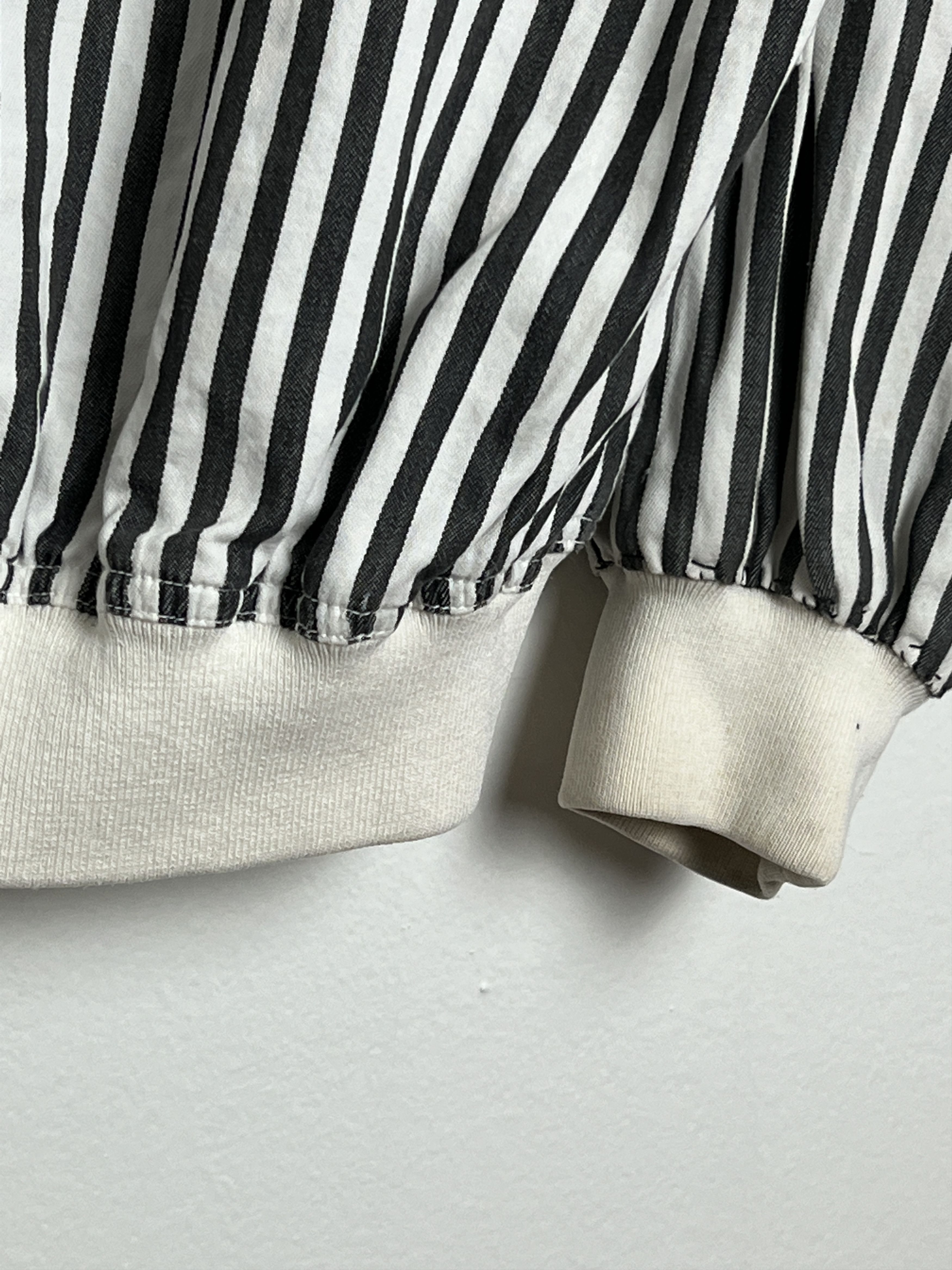 Issey Miyake Rare Sport Stripe Cotton MA-1 Bomber Size US M / EU 48-50 / 2 - 13 Thumbnail