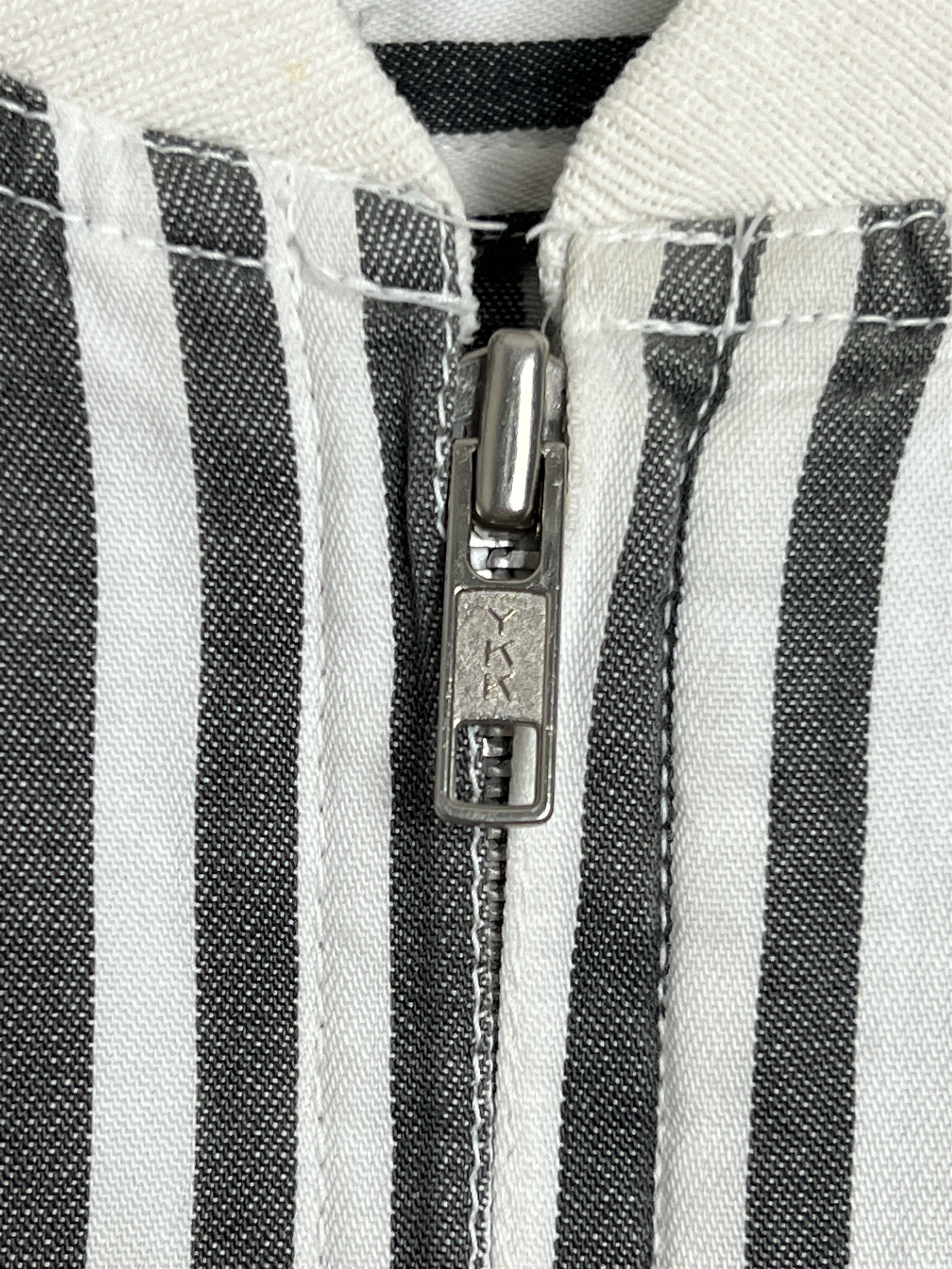 Issey Miyake Rare Sport Stripe Cotton MA-1 Bomber Size US M / EU 48-50 / 2 - 5 Thumbnail