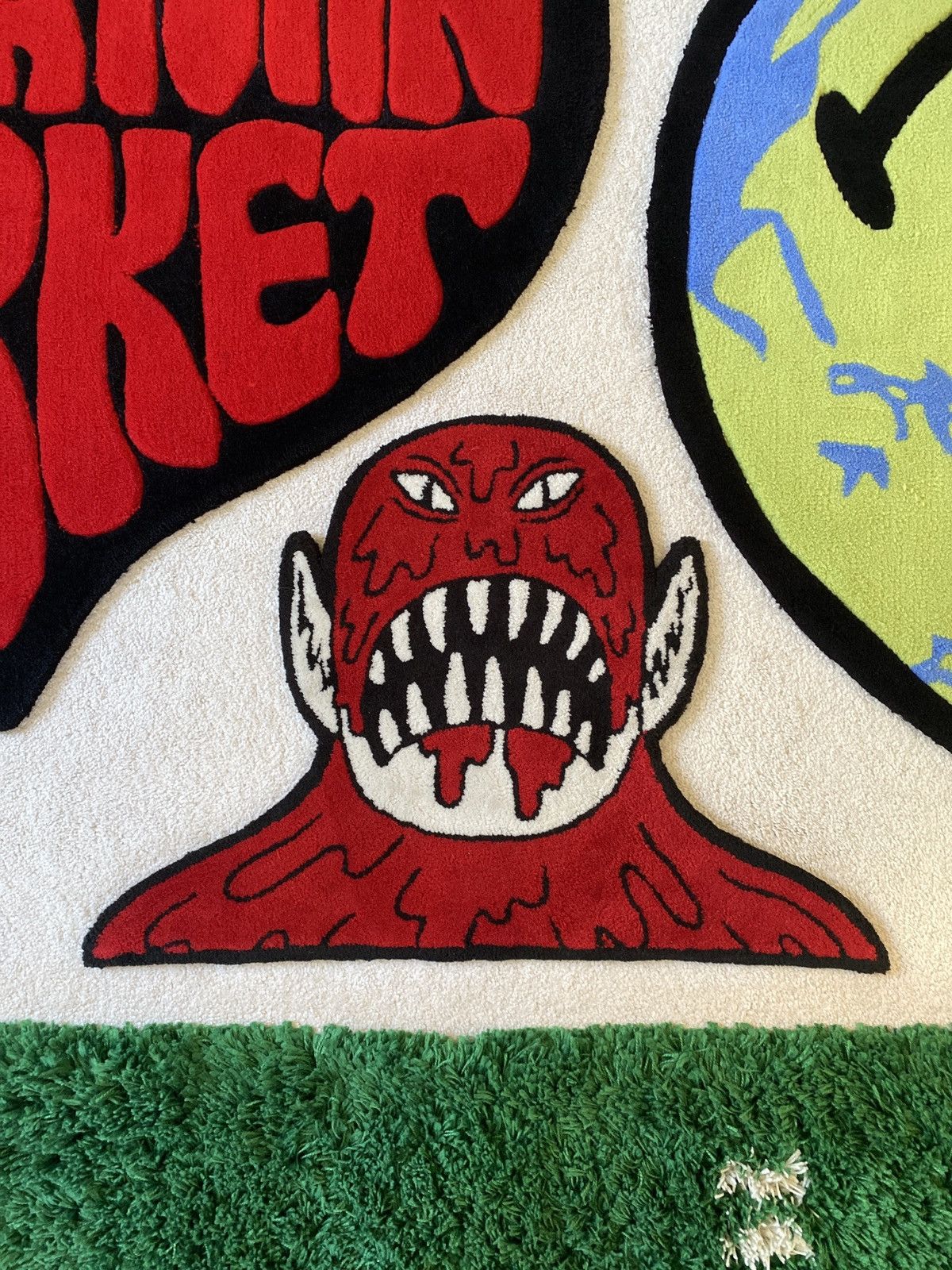 Mishka Johnny Ryan “Cannibal Fuckface” rug | Grailed