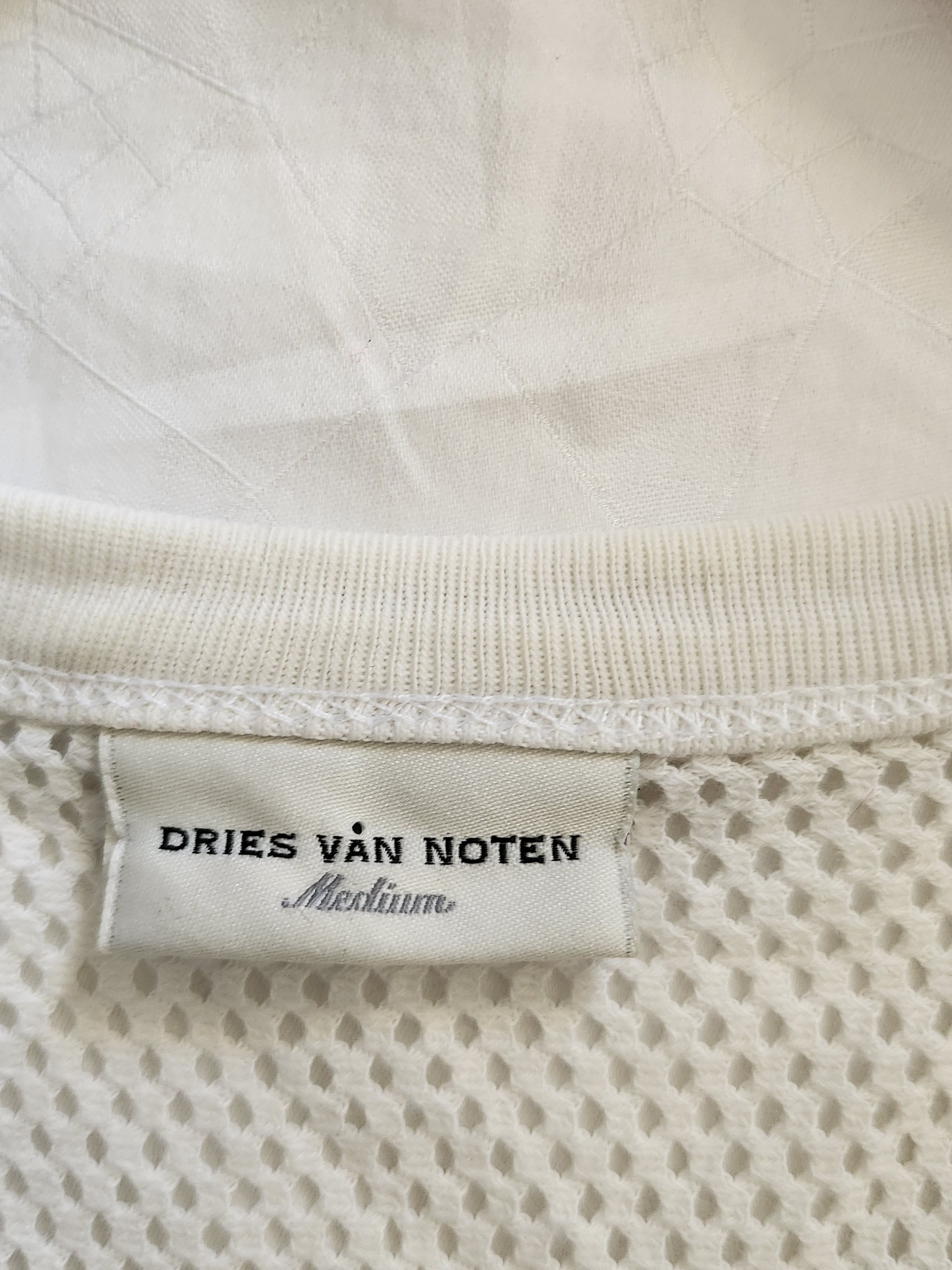 Dries Van Noten Dries Van Noten Mesh Tank Top Size US M / EU 48-50 / 2 - 3 Thumbnail