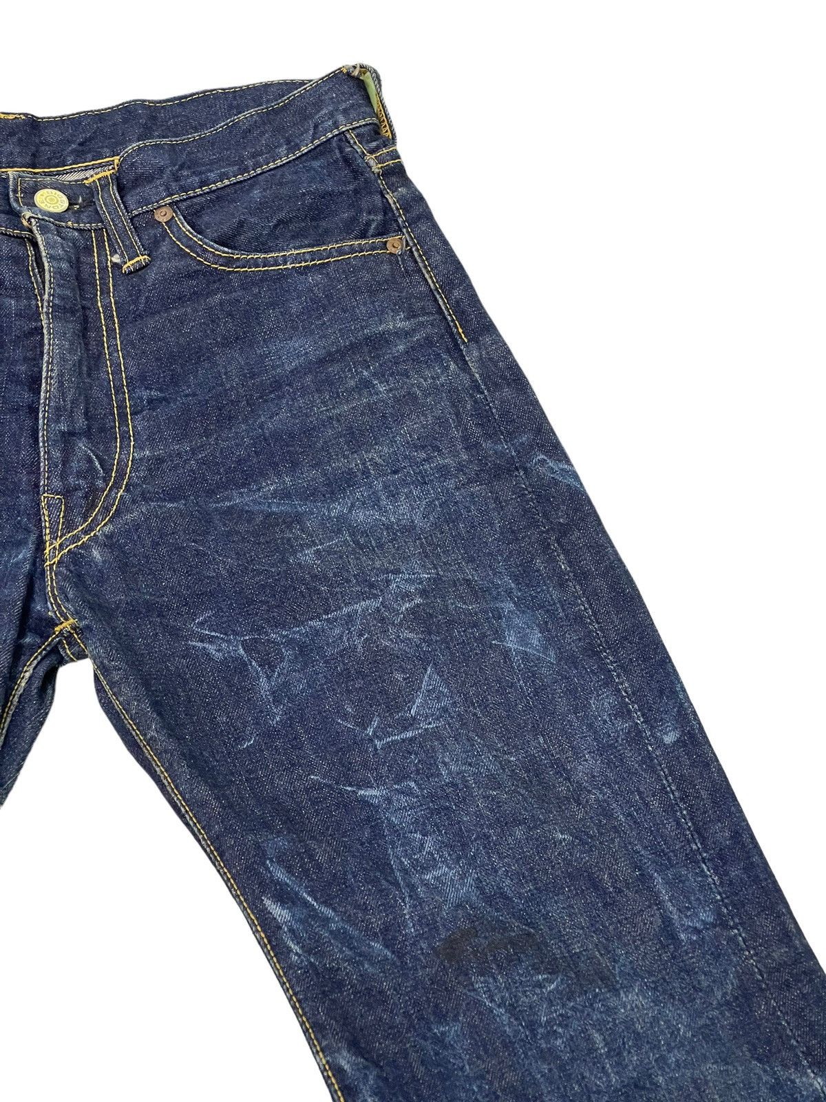 Vintage Flare Jeans Vtg 70s Bigstone USA Denim Bell Bottom 9🟦 Size US 30 / EU 46 - 9 Thumbnail