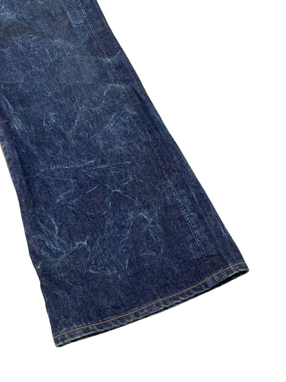 Vintage Flare Jeans Vtg 70s Bigstone USA Denim Bell Bottom 9🟦 Size US 30 / EU 46 - 4 Thumbnail