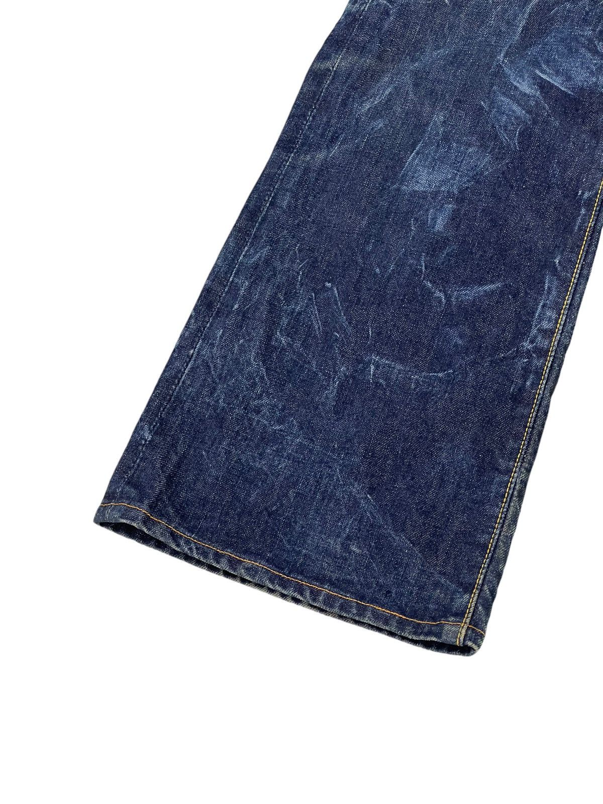 Vintage Flare Jeans Vtg 70s Bigstone USA Denim Bell Bottom 9🟦 Size US 30 / EU 46 - 5 Thumbnail