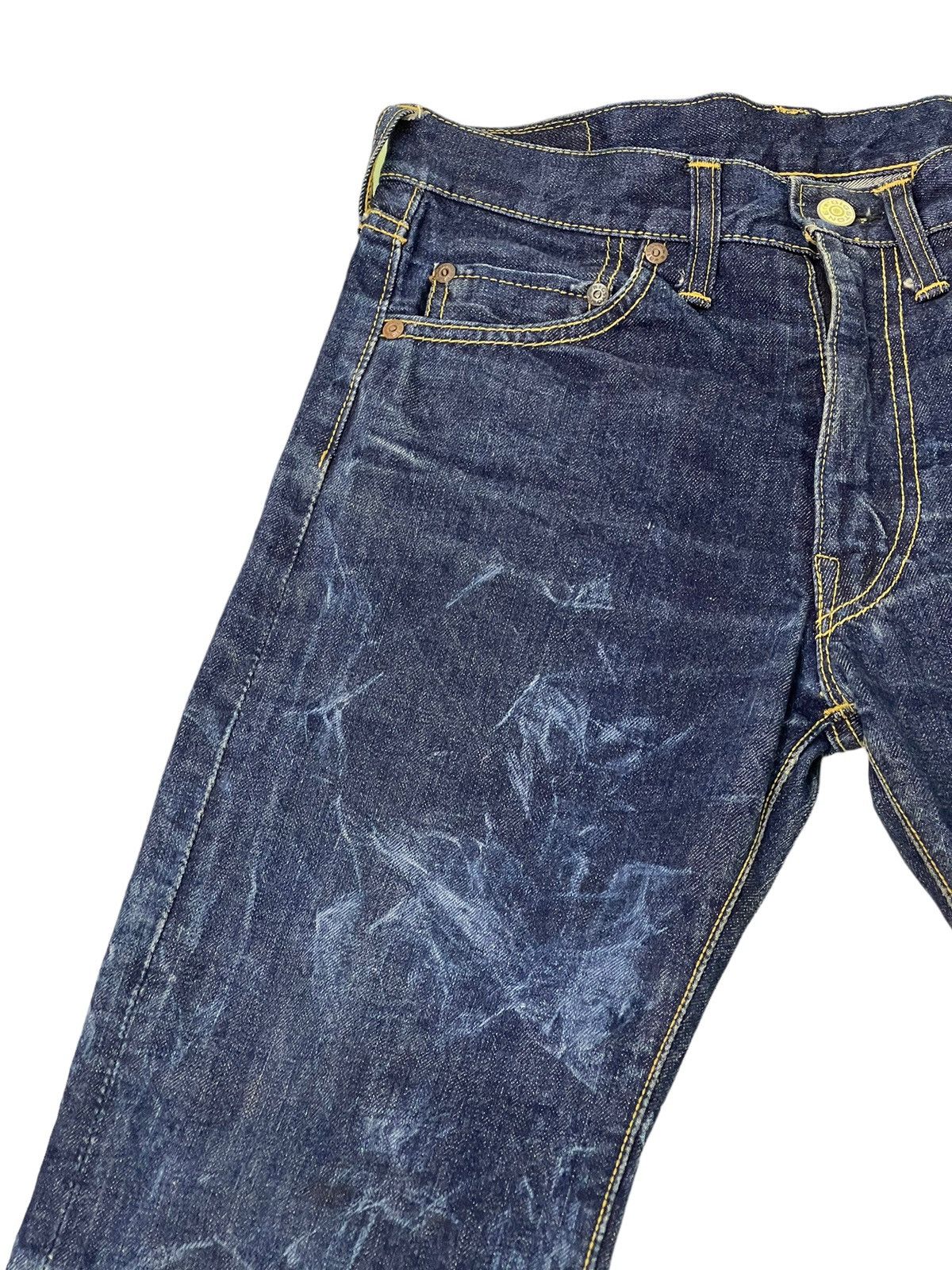 Vintage Flare Jeans Vtg 70s Bigstone USA Denim Bell Bottom 9🟦 Size US 30 / EU 46 - 8 Thumbnail