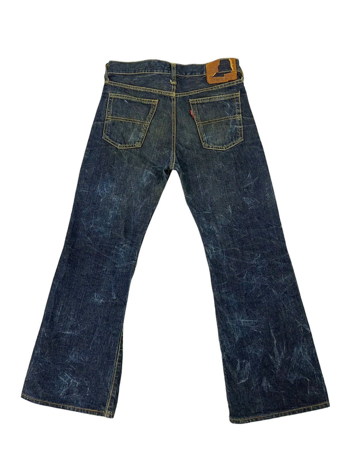 Vintage Flare Jeans Vtg 70s Bigstone USA Denim Bell Bottom 9🟦 Size US 30 / EU 46 - 12 Thumbnail