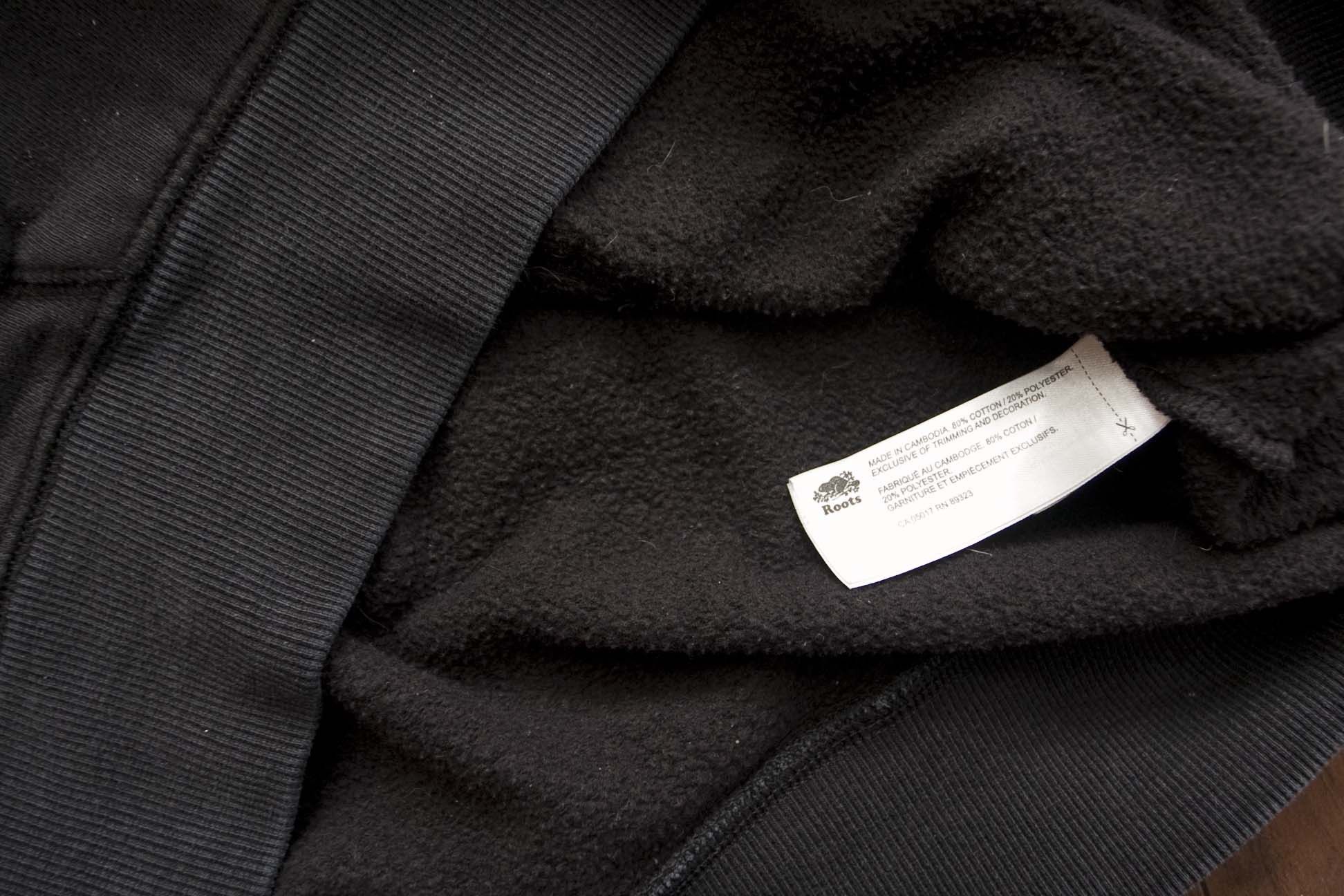 Roots Roots Canada Hoodie Black Beaver Logo Size S/ M Size US M / EU 48-50 / 2 - 3 Thumbnail