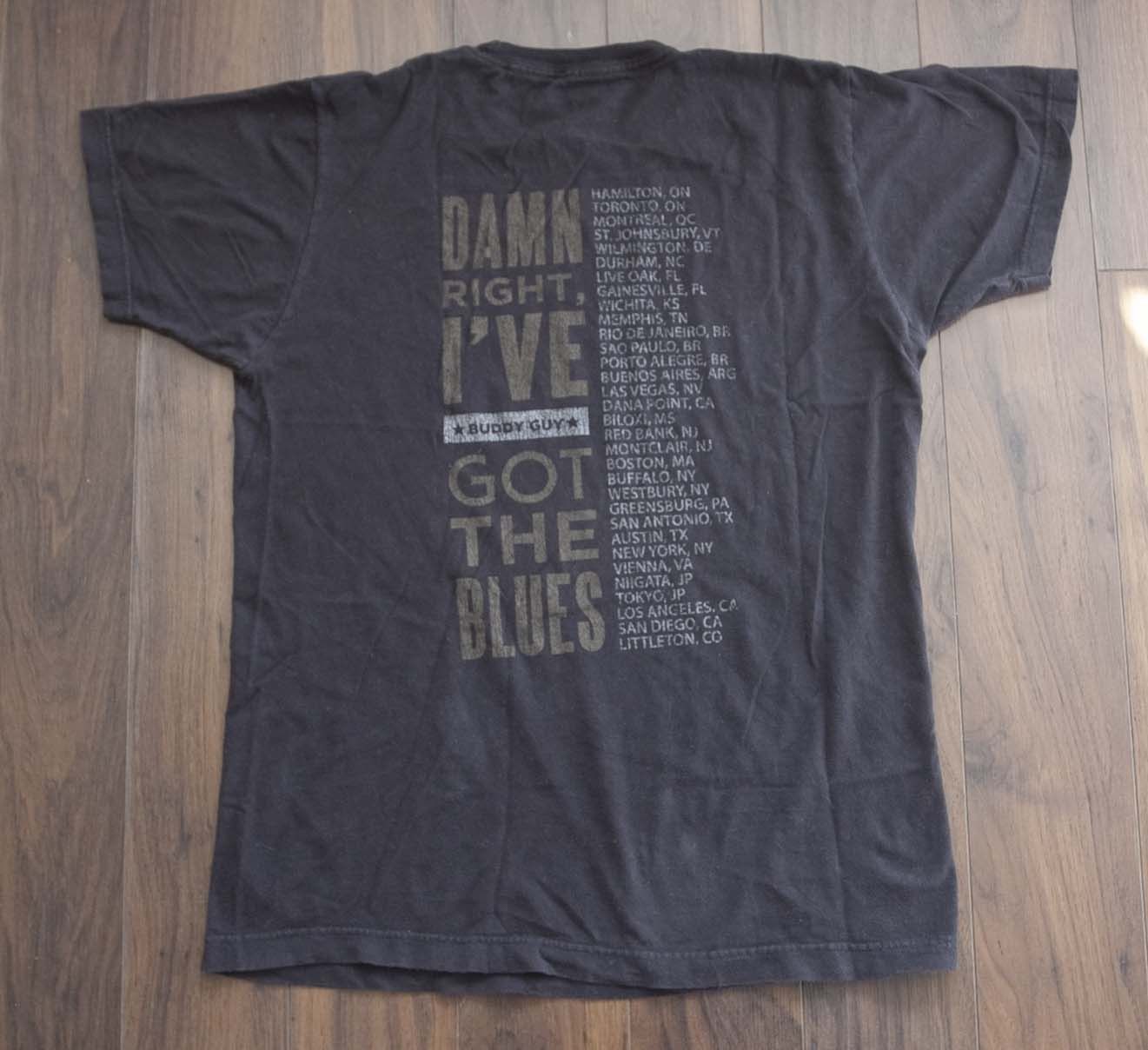 Band Tees × Vintage Buddy Guy T-Shirt Damn Right I've Got The Blues Tour Size M Size US M / EU 48-50 / 2 - 2 Thumbnail