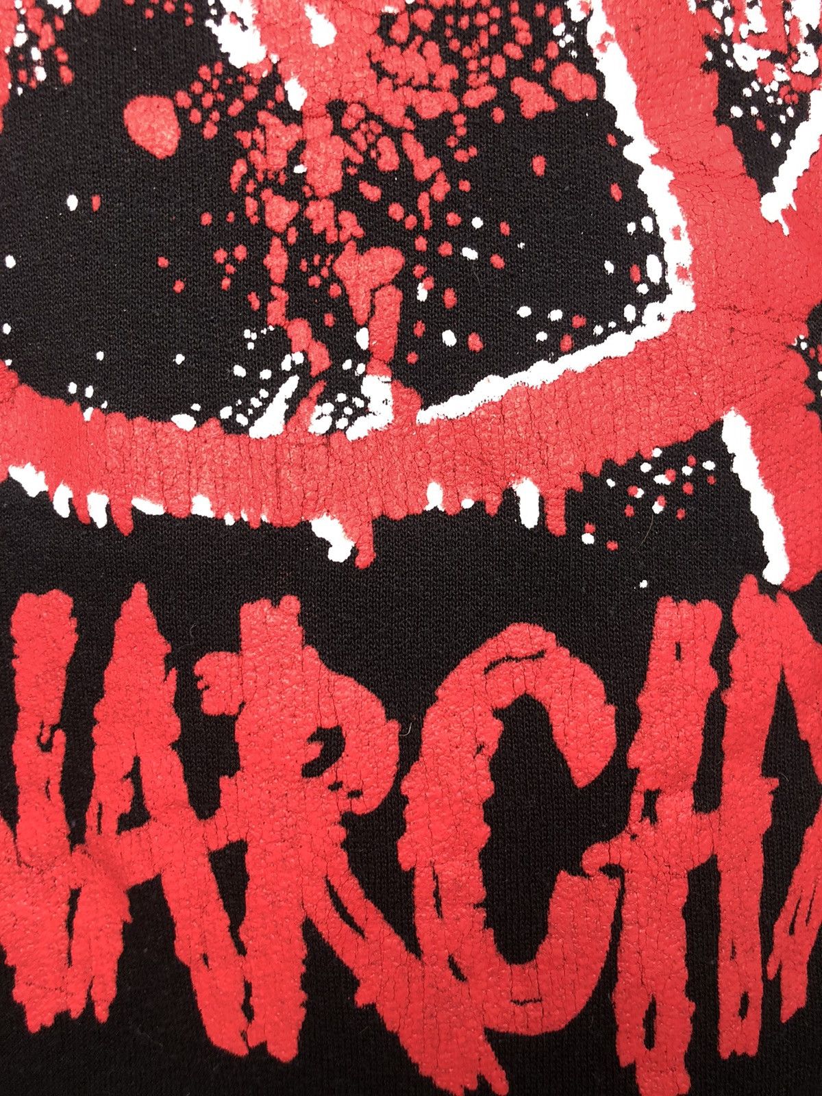 Band Tees × Vintage Vintage Anarchy Metal Hoodie Size : XL Size US XL / EU 56 / 4 - 6 Thumbnail