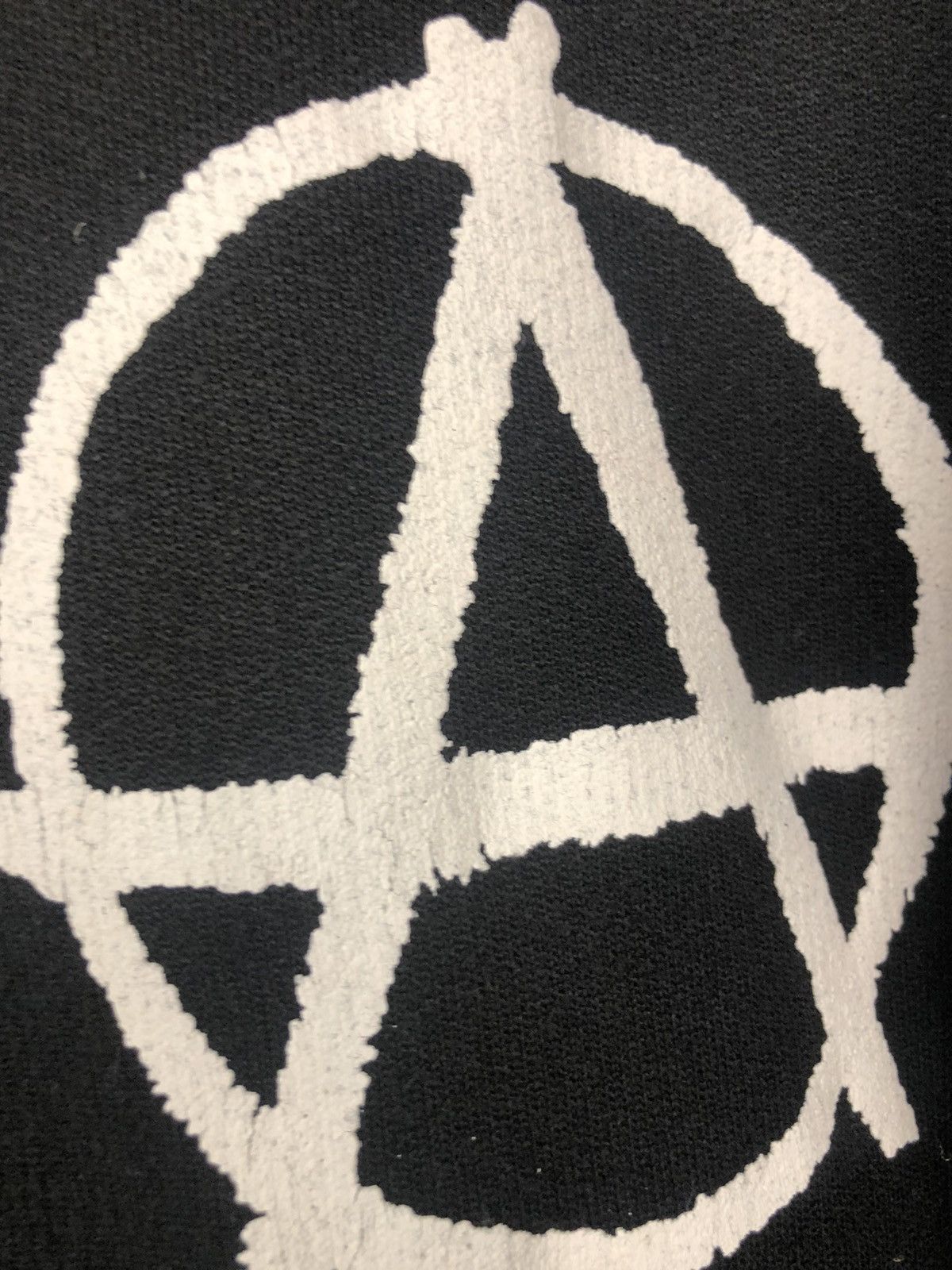 Band Tees × Vintage Vintage Anarchy Metal Hoodie Size : XL Size US XL / EU 56 / 4 - 10 Thumbnail