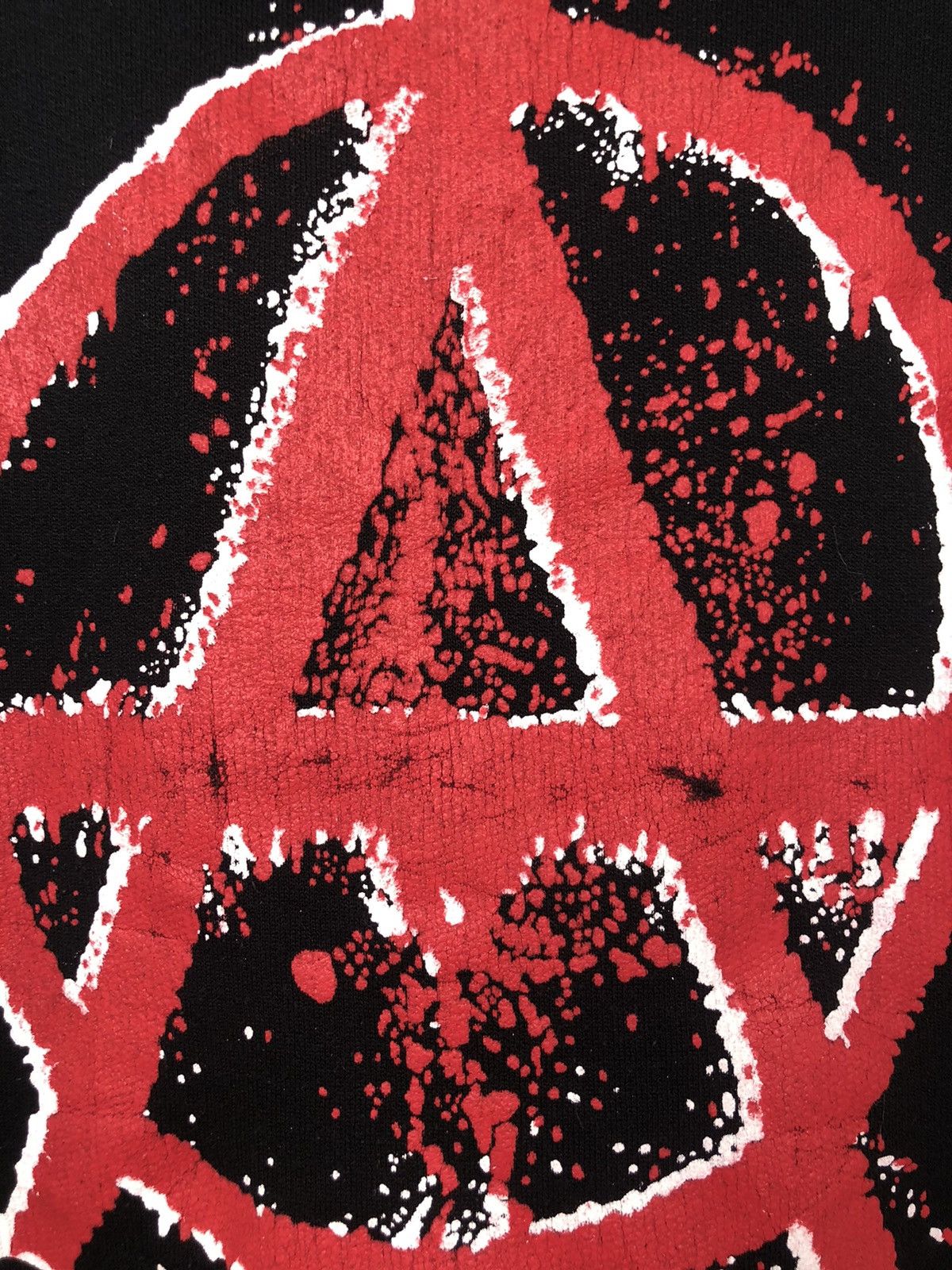 Band Tees × Vintage Vintage Anarchy Metal Hoodie Size : XL Size US XL / EU 56 / 4 - 7 Thumbnail