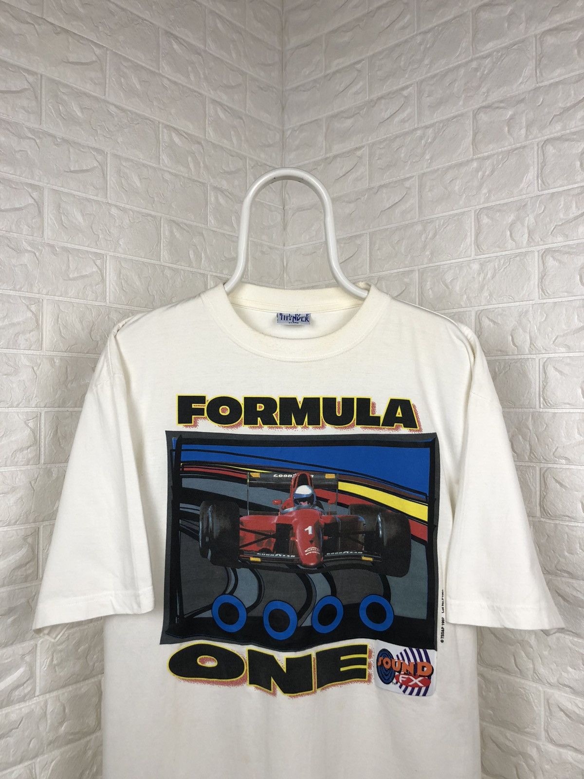 Formula 1 × Sports Specialties Vintage Formula One 1997 Rare T-shirt Size US XXL / EU 58 / 5 - 2 Thumbnail