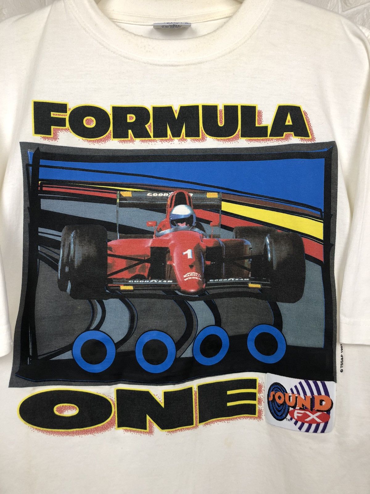 Formula 1 × Sports Specialties Vintage Formula One 1997 Rare T-shirt Size US XXL / EU 58 / 5 - 3 Thumbnail