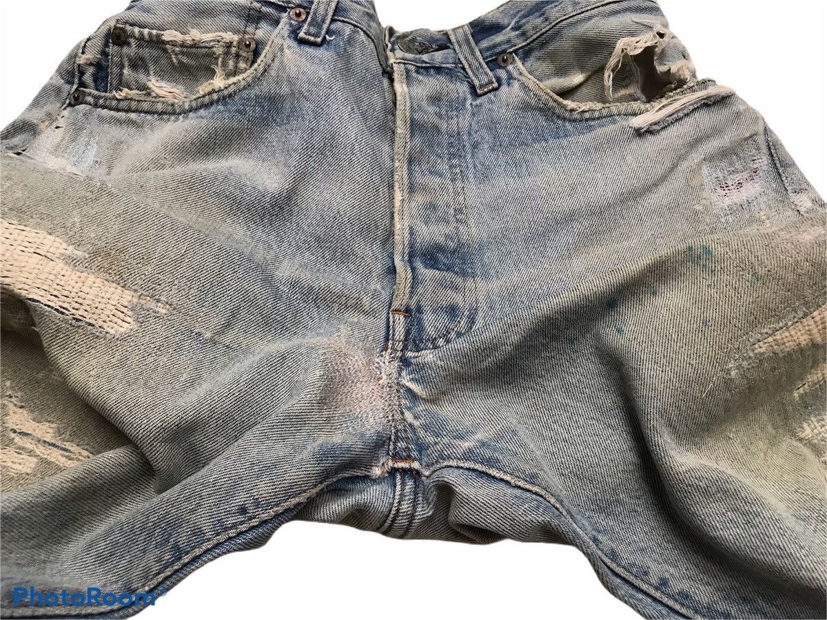 Levi's Vintage Clothing × Vintage Vintage Levi's Selvedge Distressed Size US 32 / EU 48 - 9 Thumbnail
