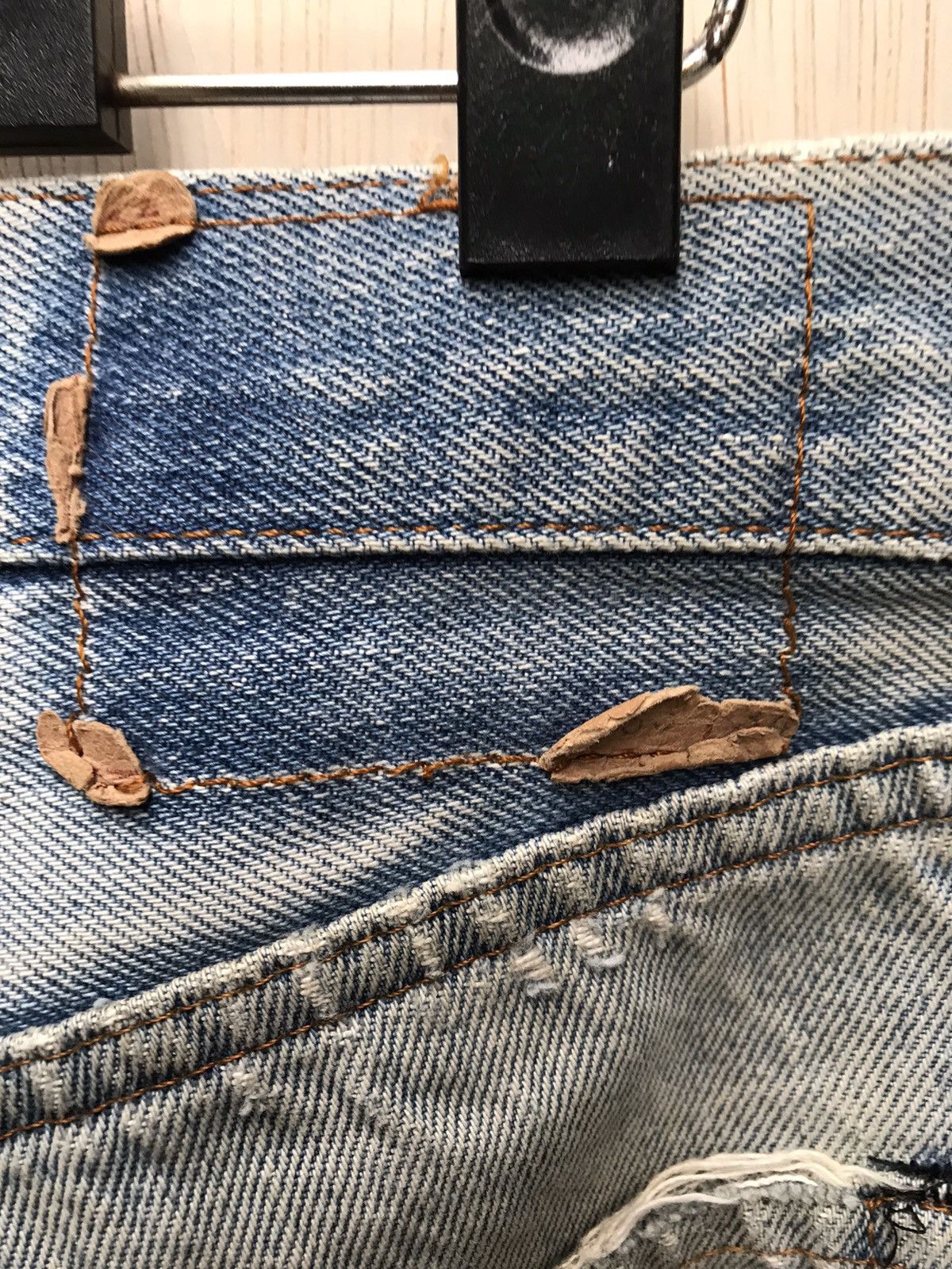 Levi's Vintage Clothing × Vintage Vintage Levi's Selvedge Distressed Size US 32 / EU 48 - 17 Thumbnail