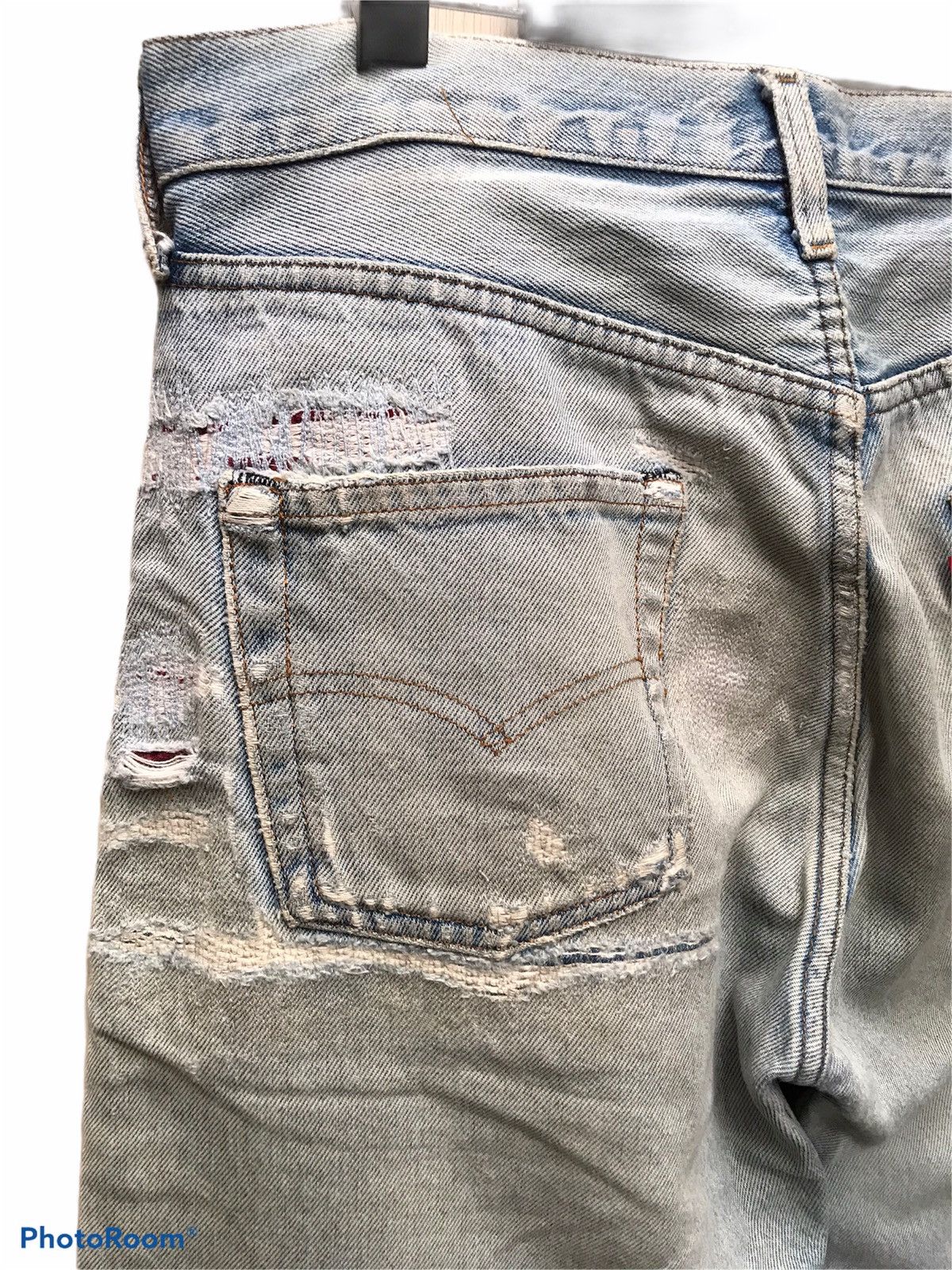 Levi's Vintage Clothing × Vintage Vintage Levi's Selvedge Distressed Size US 32 / EU 48 - 5 Thumbnail