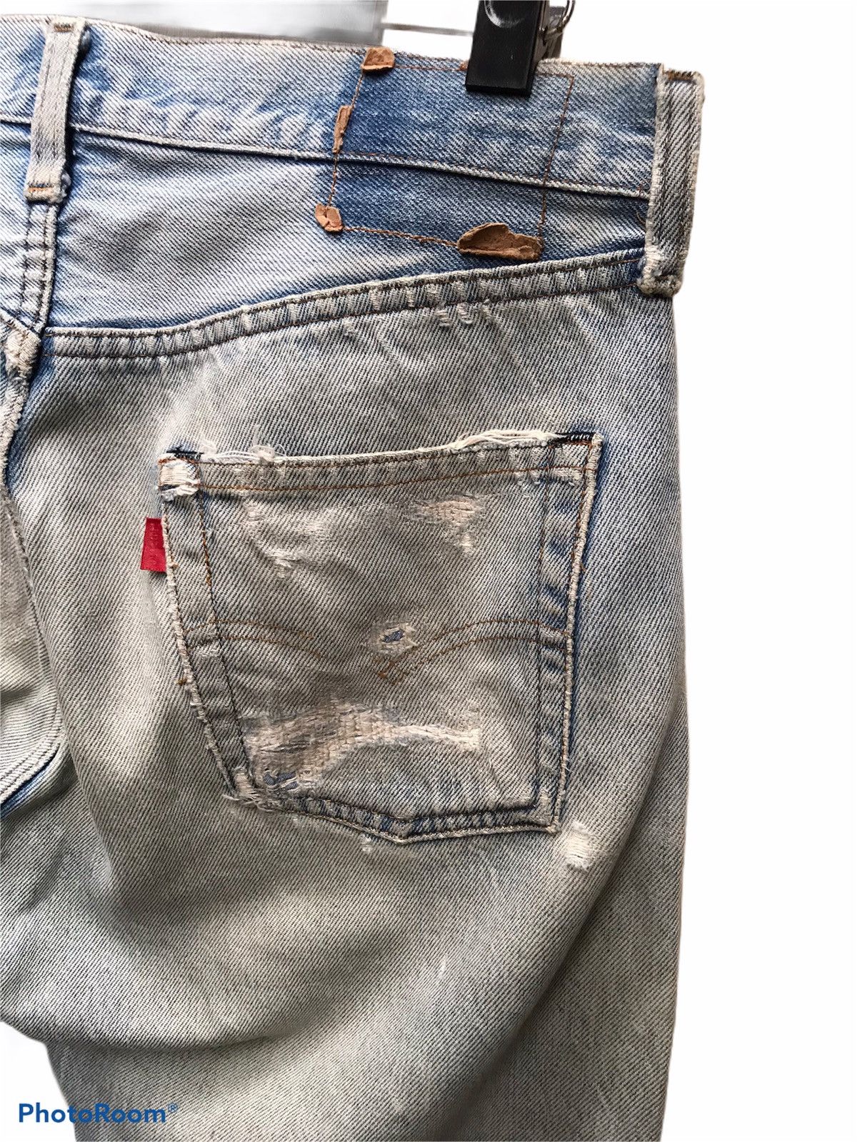 Levi's Vintage Clothing × Vintage Vintage Levi's Selvedge Distressed Size US 32 / EU 48 - 6 Thumbnail