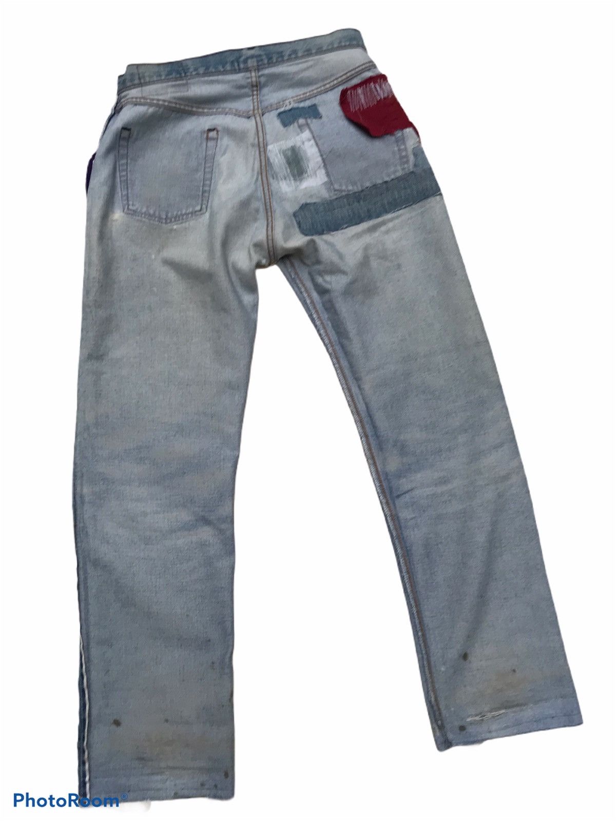 Levi's Vintage Clothing × Vintage Vintage Levi's Selvedge Distressed Size US 32 / EU 48 - 13 Thumbnail
