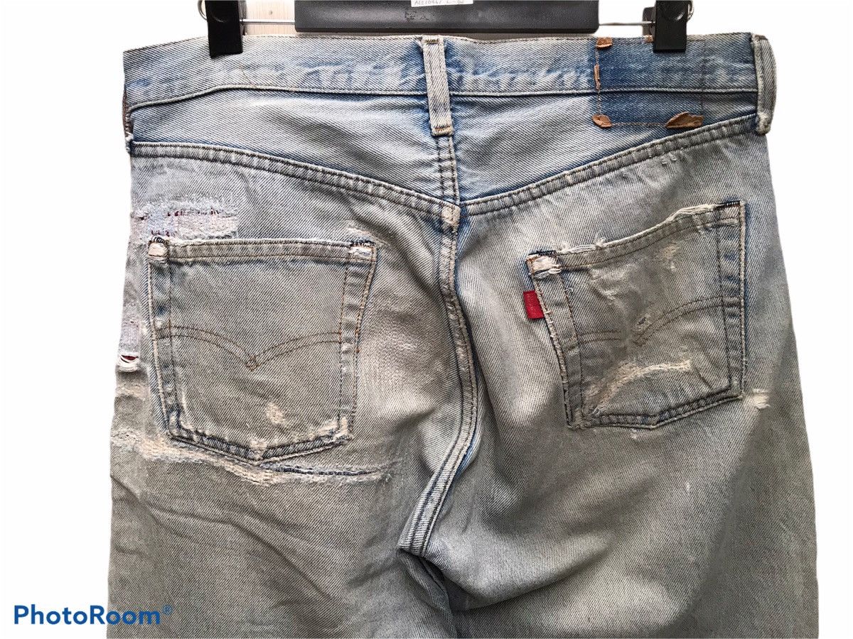 Levi's Vintage Clothing × Vintage Vintage Levi's Selvedge Distressed Size US 32 / EU 48 - 4 Thumbnail