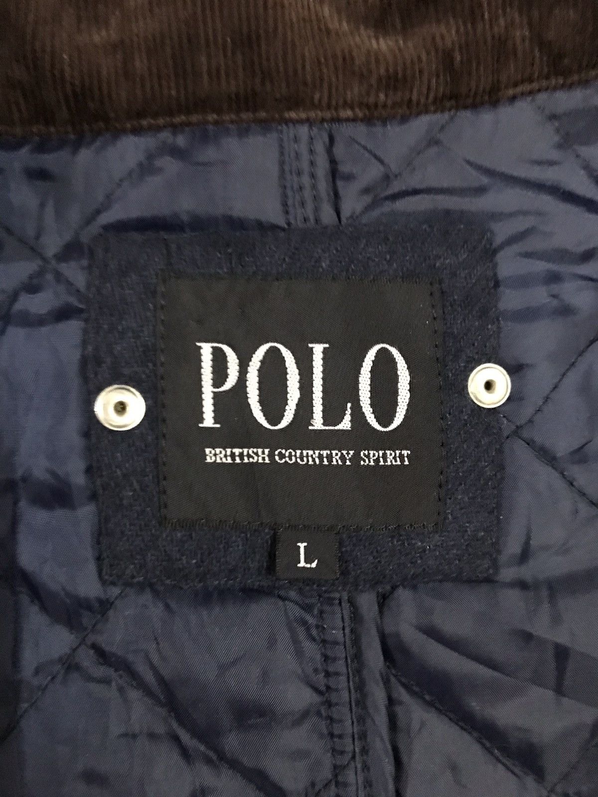 Polo Ralph Lauren × Vintage Vintage Polo Jacket Button and Zipper Size US L / EU 52-54 / 3 - 12 Thumbnail