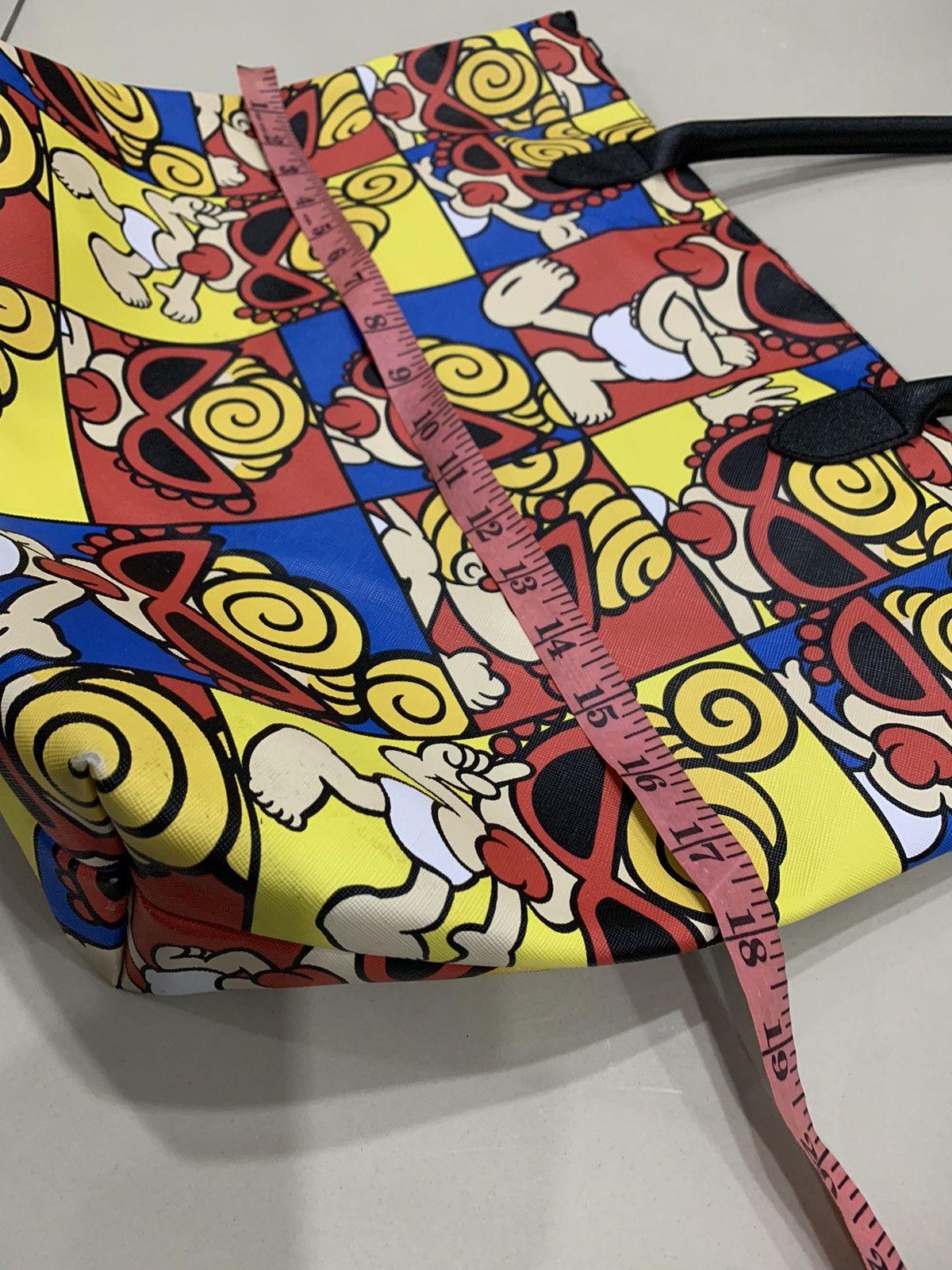 Hysteric Glamour × Japanese Brand HYSTERIC MINI BIG OVERPRINT TOTE BAG Size ONE SIZE - 5 Thumbnail