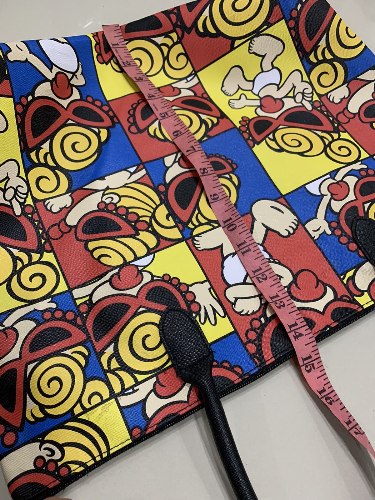 Hysteric Glamour × Japanese Brand HYSTERIC MINI BIG OVERPRINT TOTE BAG Size ONE SIZE - 6 Thumbnail